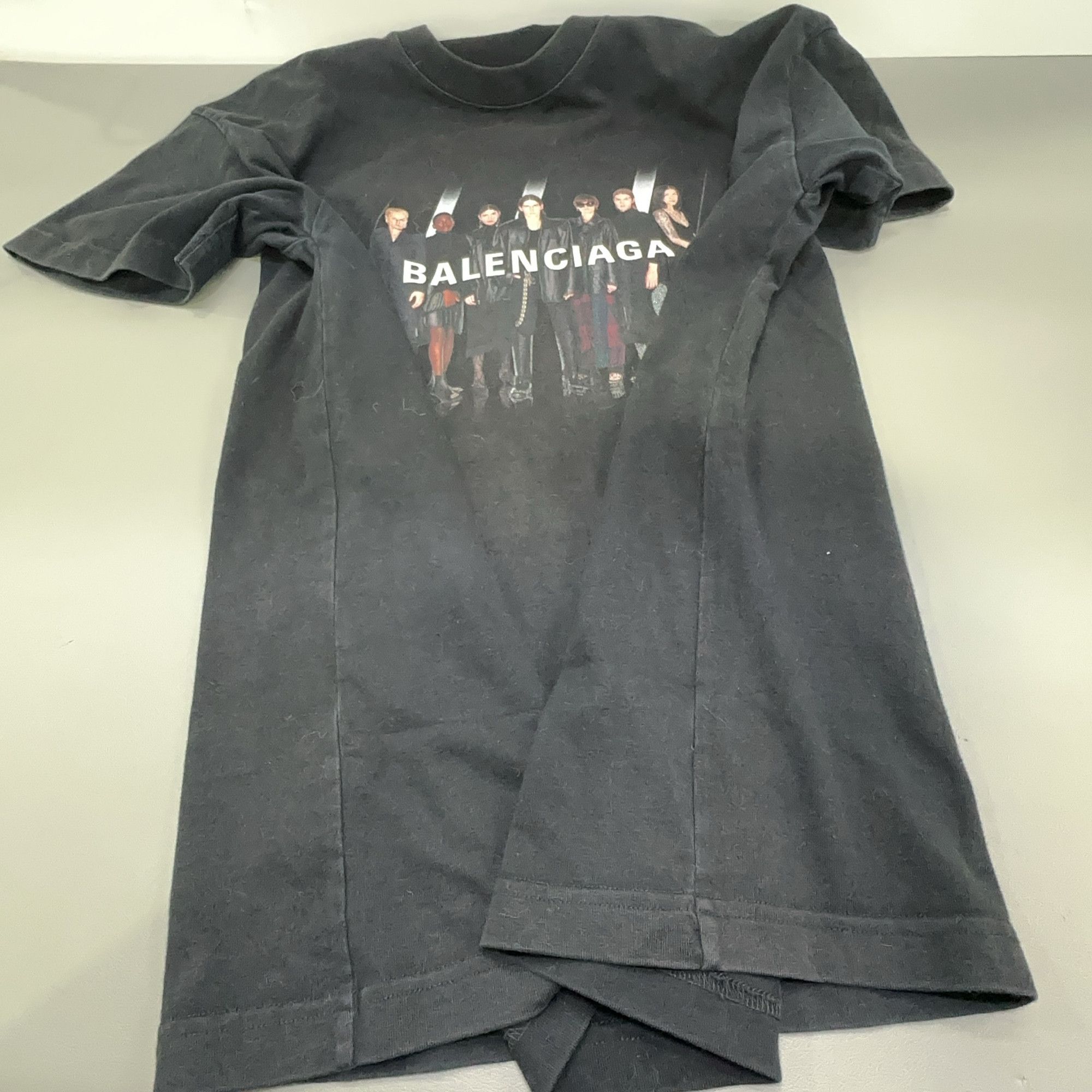 Balenciaga Balenciaga Graphic Portrait Band T-Shirt S Size US S / EU 44-46 / 1 - 14 Thumbnail
