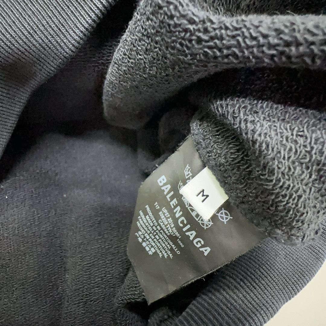 Balenciaga Balenciaga Logo Embroidery Hoodie M Size US M / EU 48-50 / 2 - 3 Thumbnail
