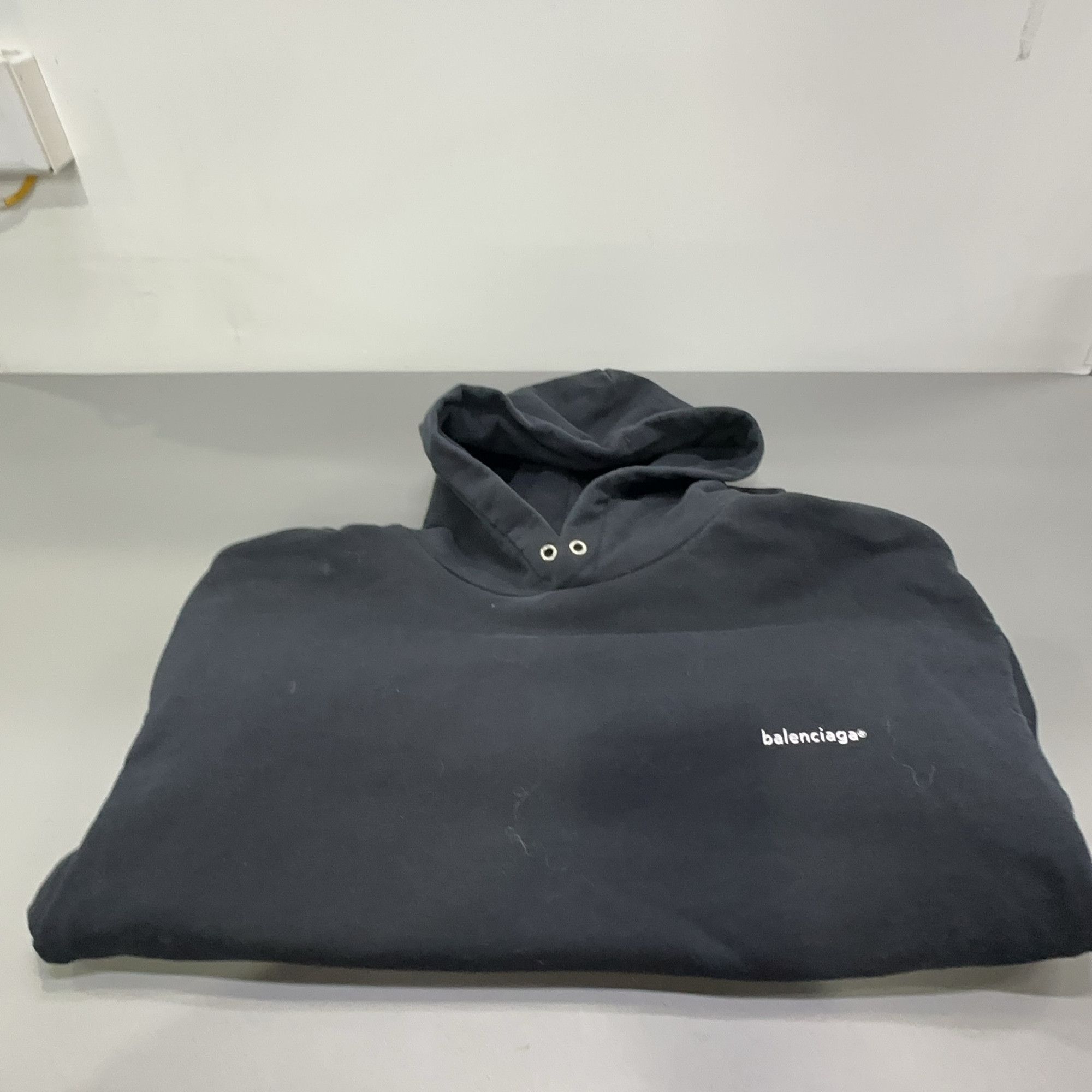 Balenciaga Balenciaga Logo Embroidery Hoodie M Size US M / EU 48-50 / 2 - 12 Thumbnail
