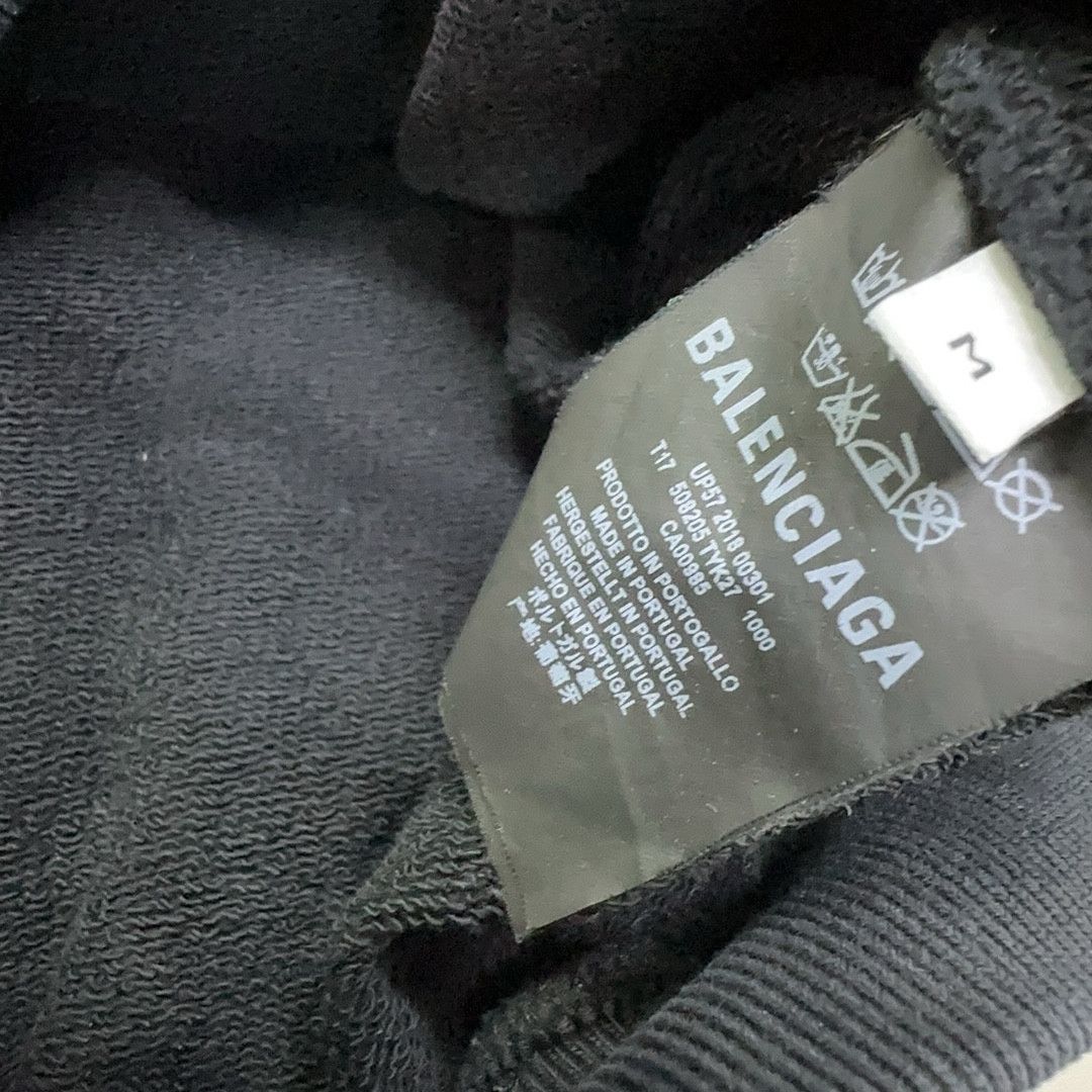 Balenciaga Balenciaga Logo Embroidery Hoodie M Size US M / EU 48-50 / 2 - 4 Thumbnail