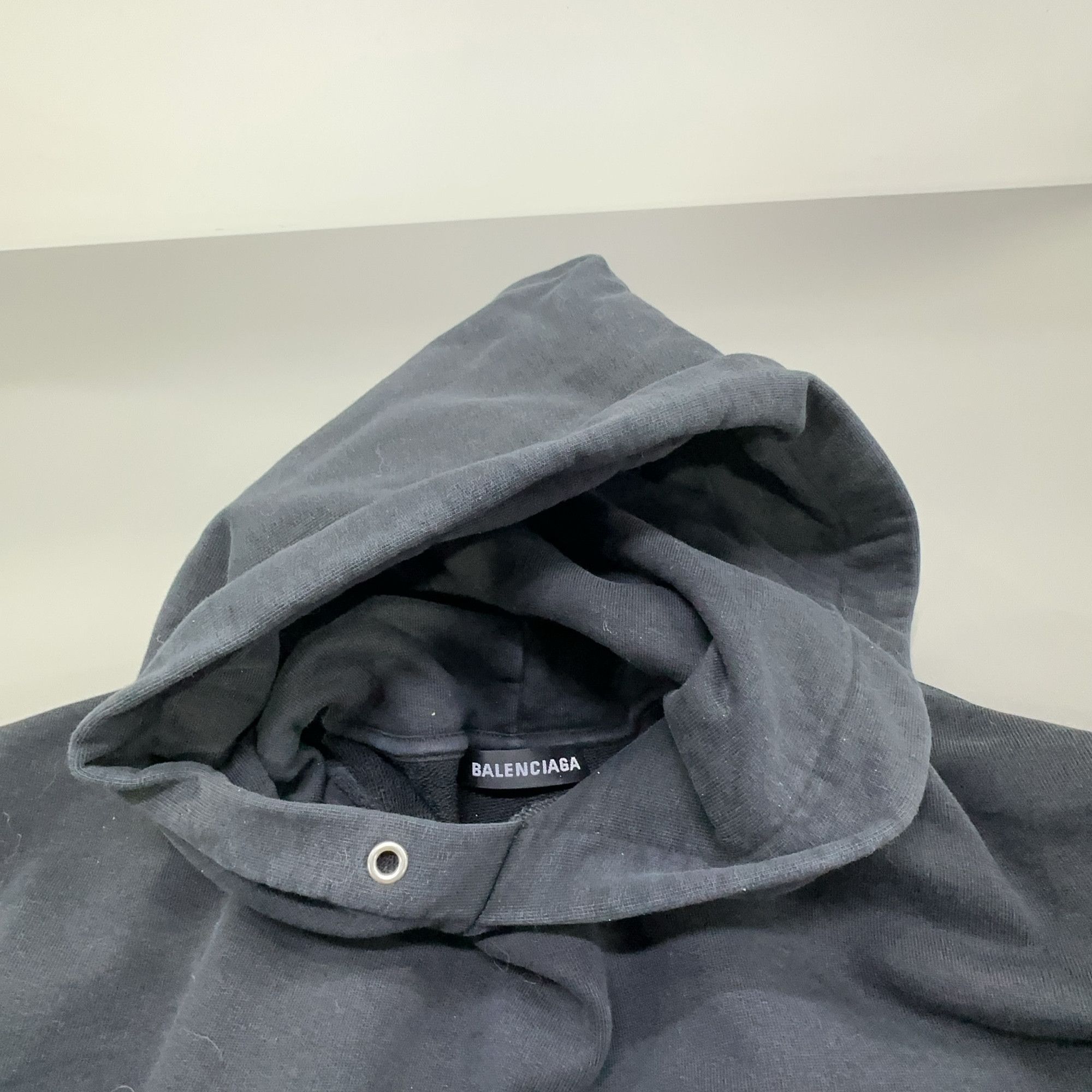 Balenciaga Balenciaga Logo Embroidery Hoodie M Size US M / EU 48-50 / 2 - 7 Thumbnail