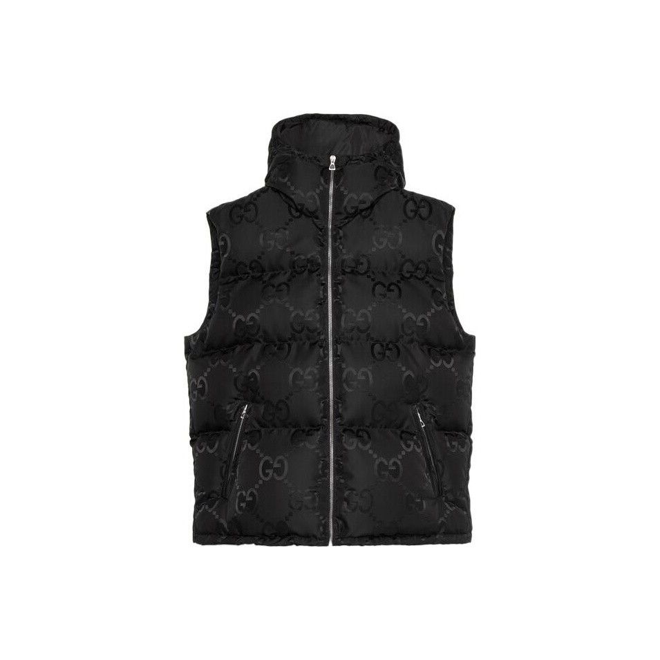 Gucci Gucci GG Monogram Hooded Puffer Vest 48 Size US M / EU 48-50 / 2 - 2 Thumbnail