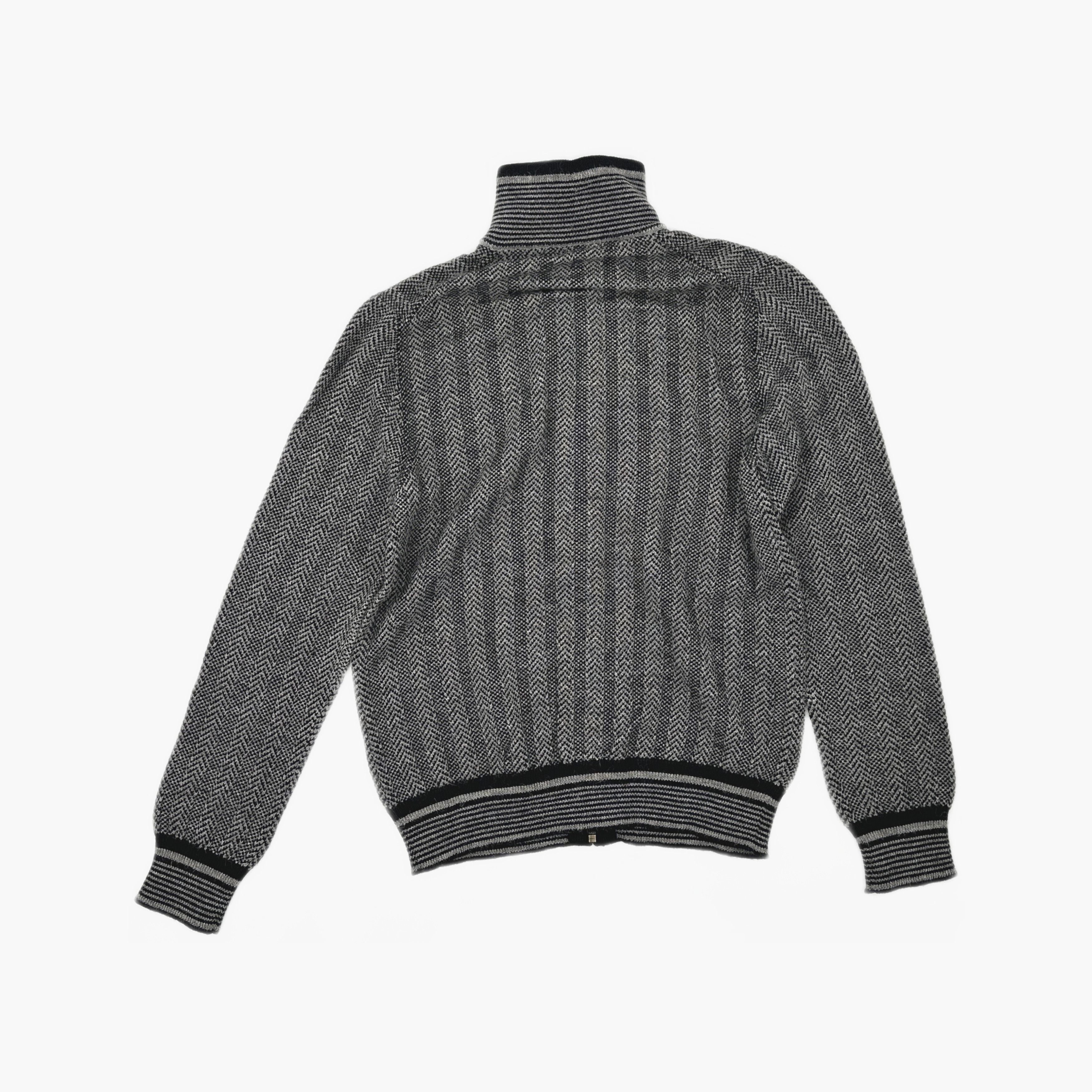 Gucci Gucci Chevron Zip-Up Knit Sweater XL Size US XL / EU 56 / 4 - 3 Thumbnail