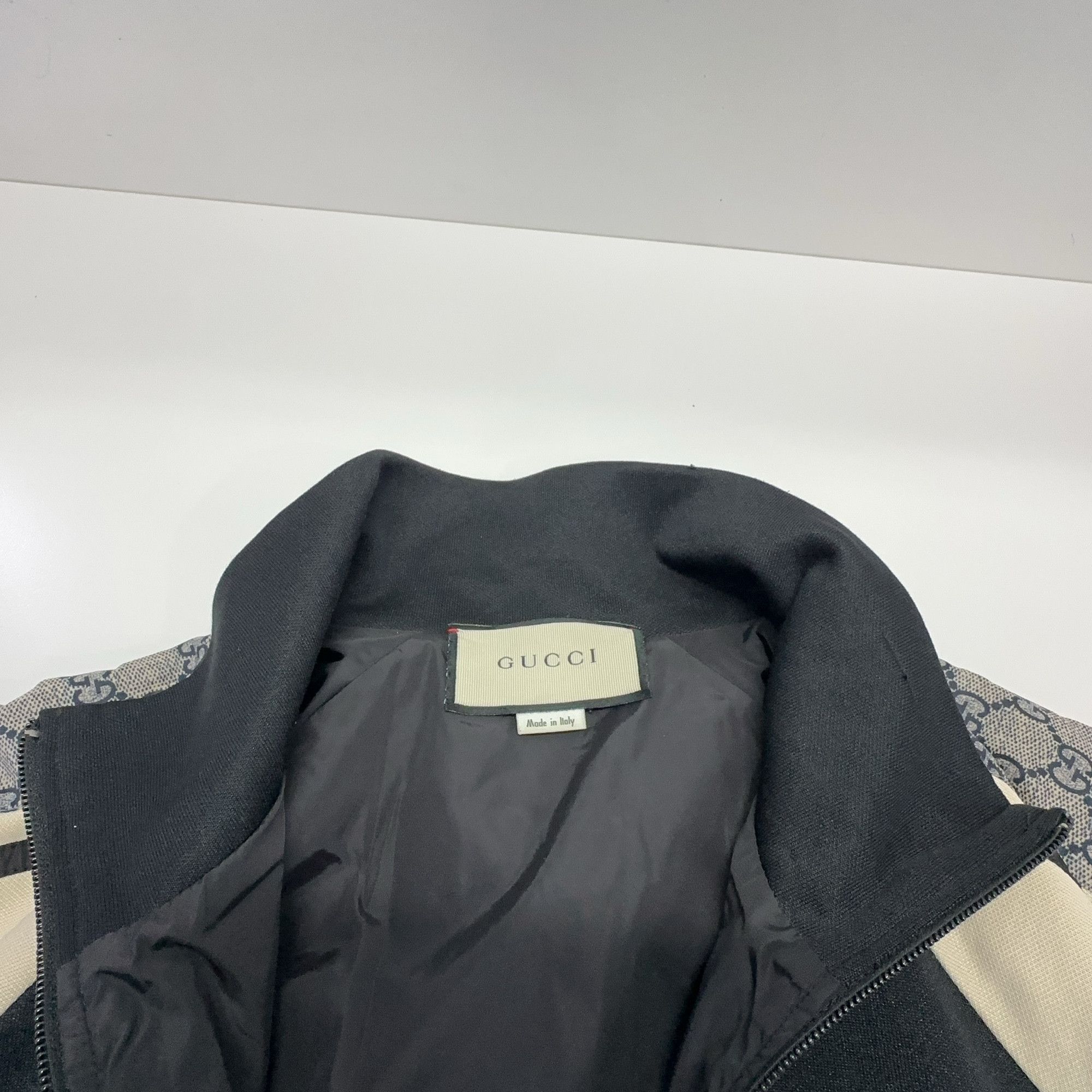 Gucci Gucci GG Monogram Side Striped Track Jacket XL Size US XL / EU 56 / 4 - 7 Thumbnail