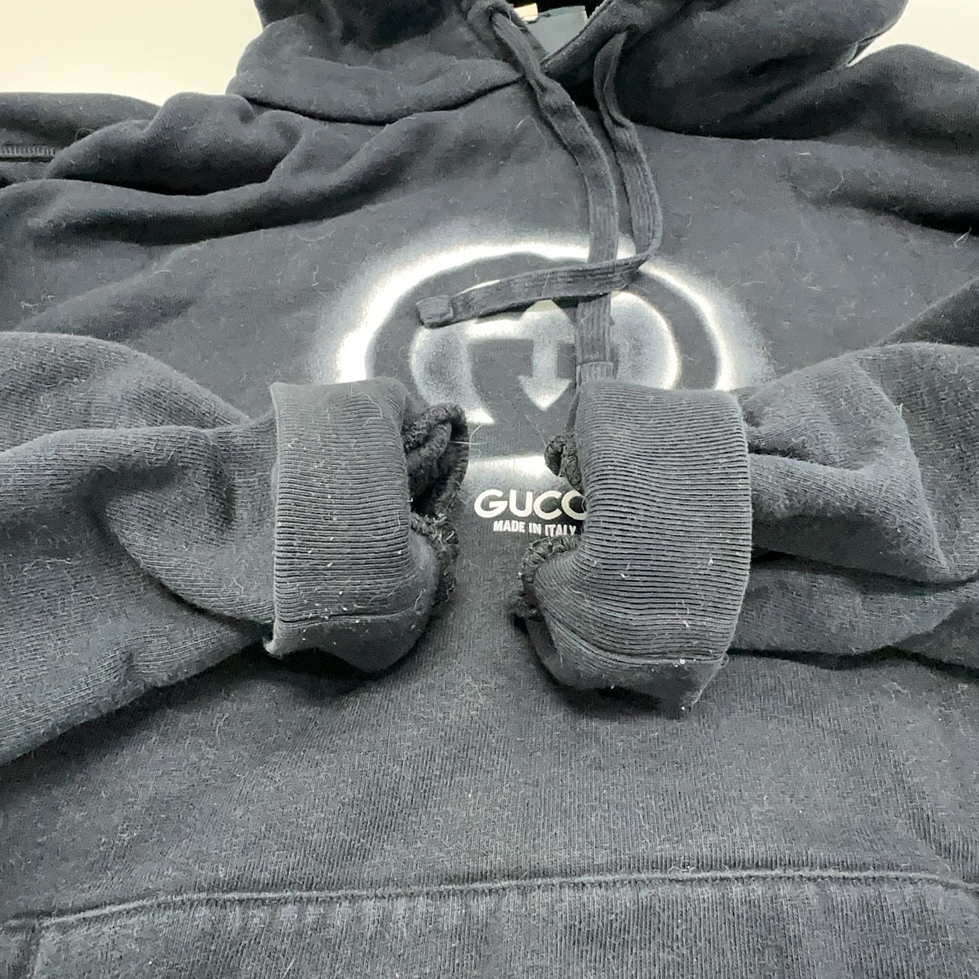 Gucci Gucci Interlocking G Logo Hoodie Size L Size US L / EU 52-54 / 3 - 14 Thumbnail