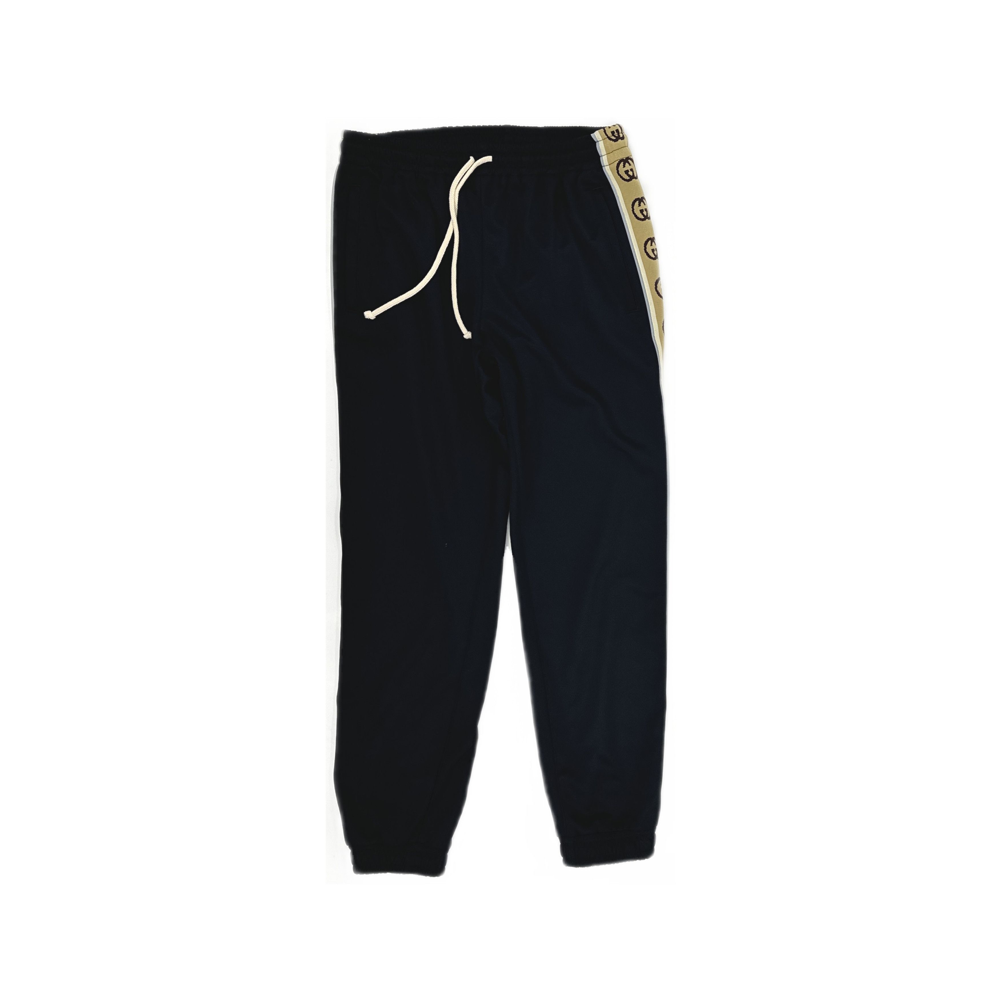 Gucci Gucci Interlocking G Logo Stripe Sweatpants Size M Size US 32 / EU 48 - 2 Thumbnail