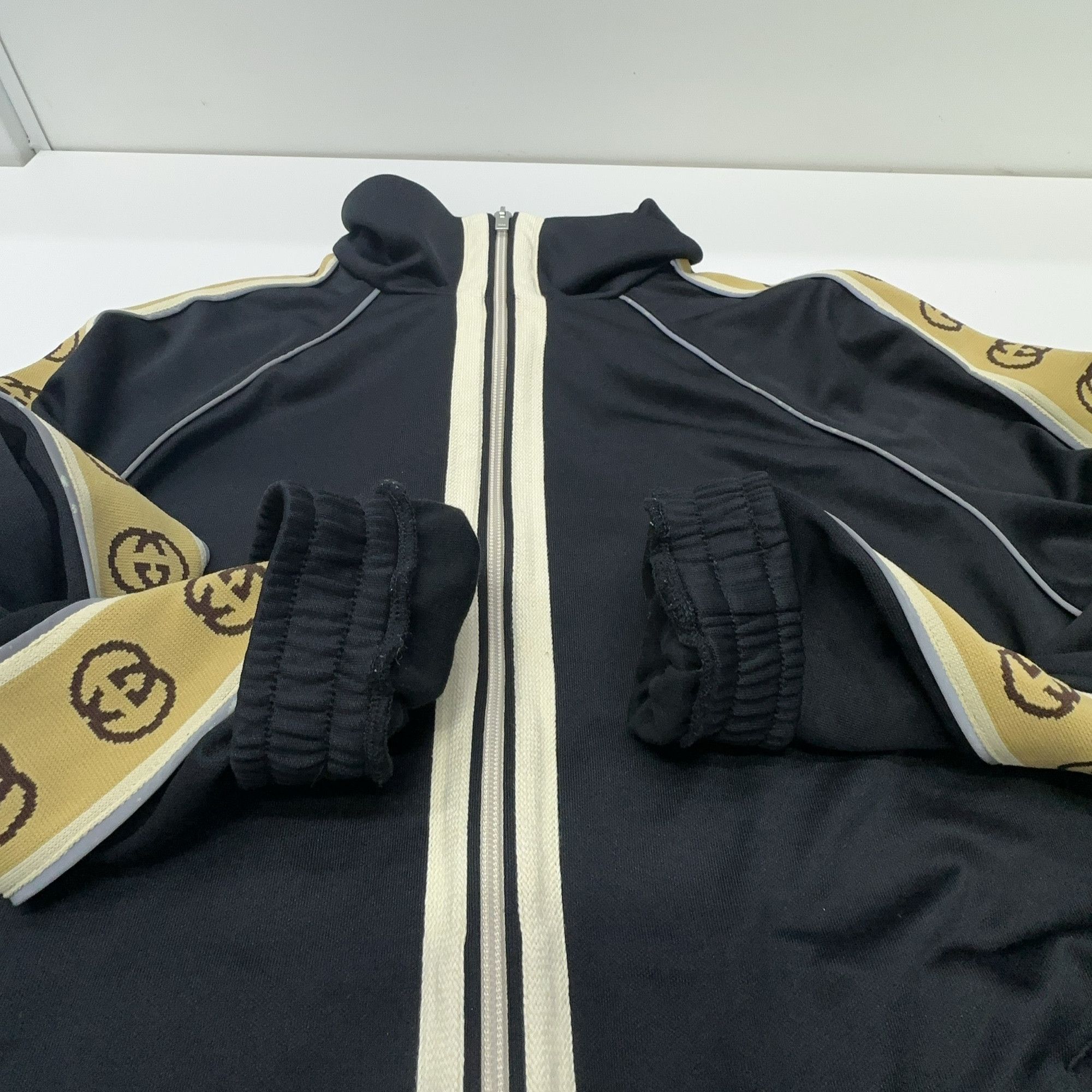 Gucci Gucci Technical Jersey Logo Track Jacket M Size US M / EU 48-50 / 2 - 7 Thumbnail