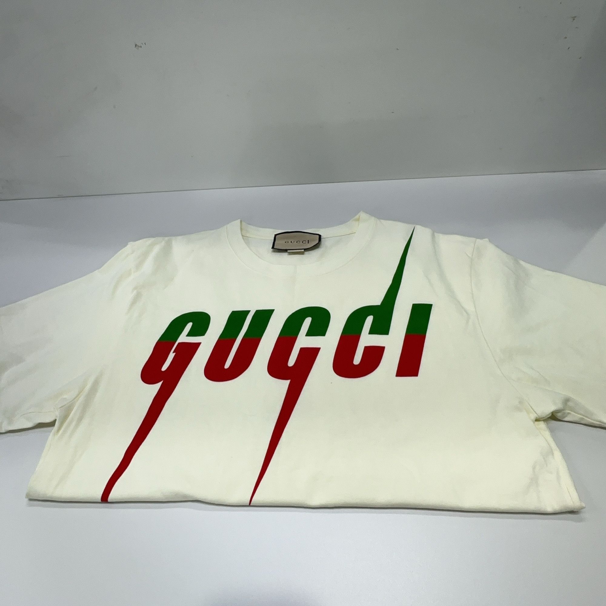 Gucci Gucci Blade Logo Lido T-Shirt XS Size US XS / EU 42 / 0 - 7 Thumbnail