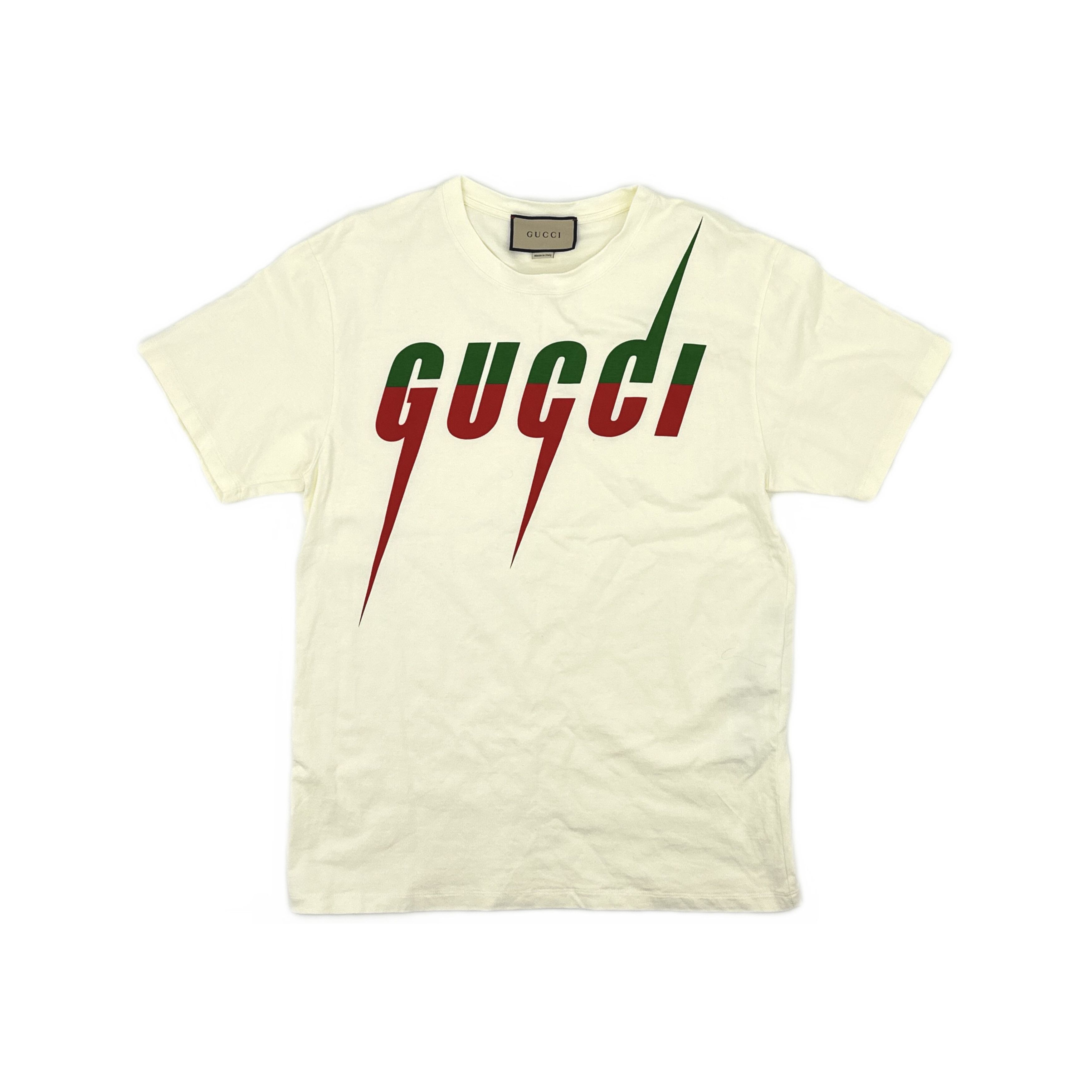 Gucci Gucci Blade Logo Lido T-Shirt XS Size US XS / EU 42 / 0 - 2 Thumbnail