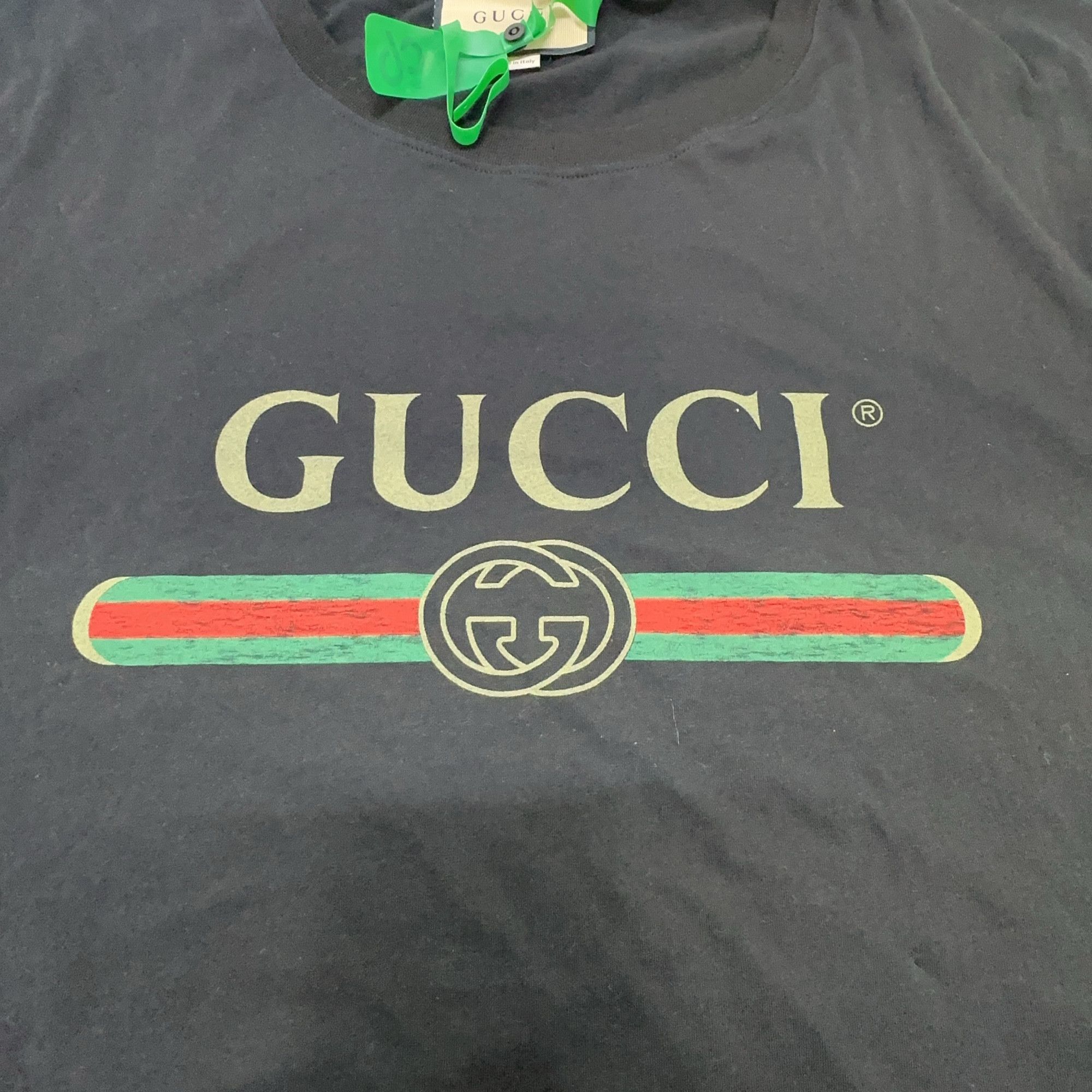 Gucci Gucci Belt Logo Print T-Shirt XXL Size US XXL / EU 58 / 5 - 9 Thumbnail