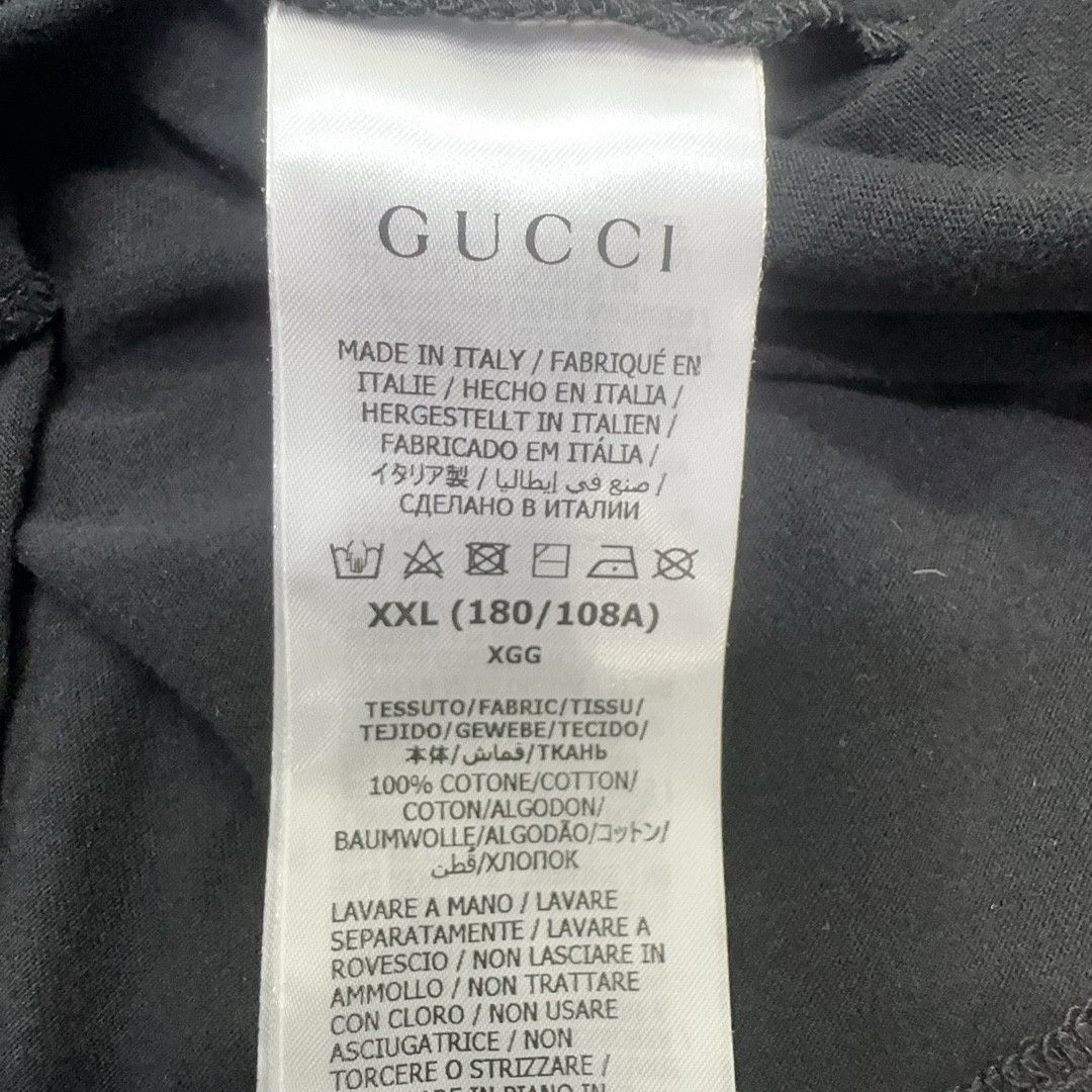 Gucci Gucci Belt Logo Print T-Shirt XXL Size US XXL / EU 58 / 5 - 6 Thumbnail