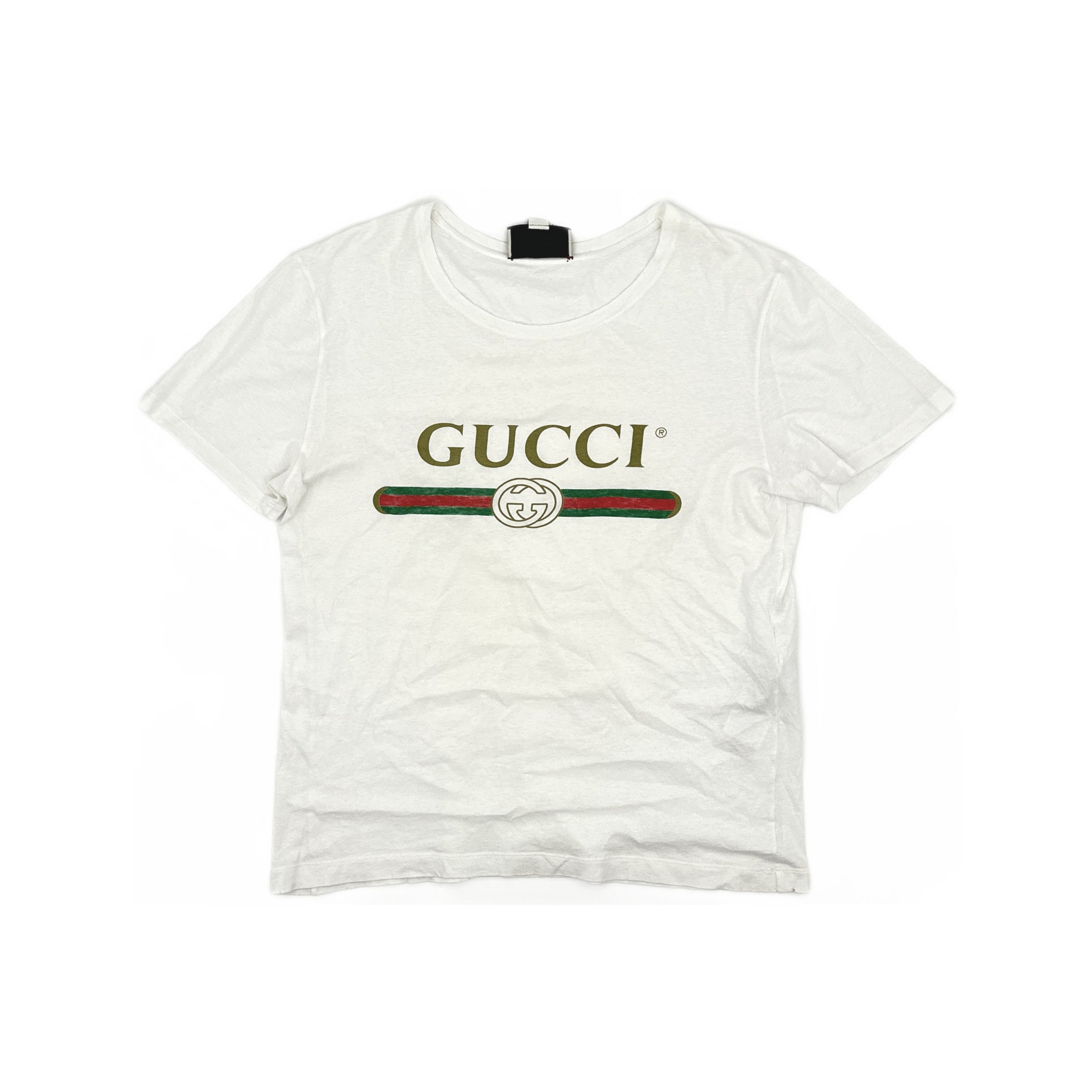 Gucci Gucci Logo Belt Print T-Shirt Size S Size US S / EU 44-46 / 1 - 2 Thumbnail