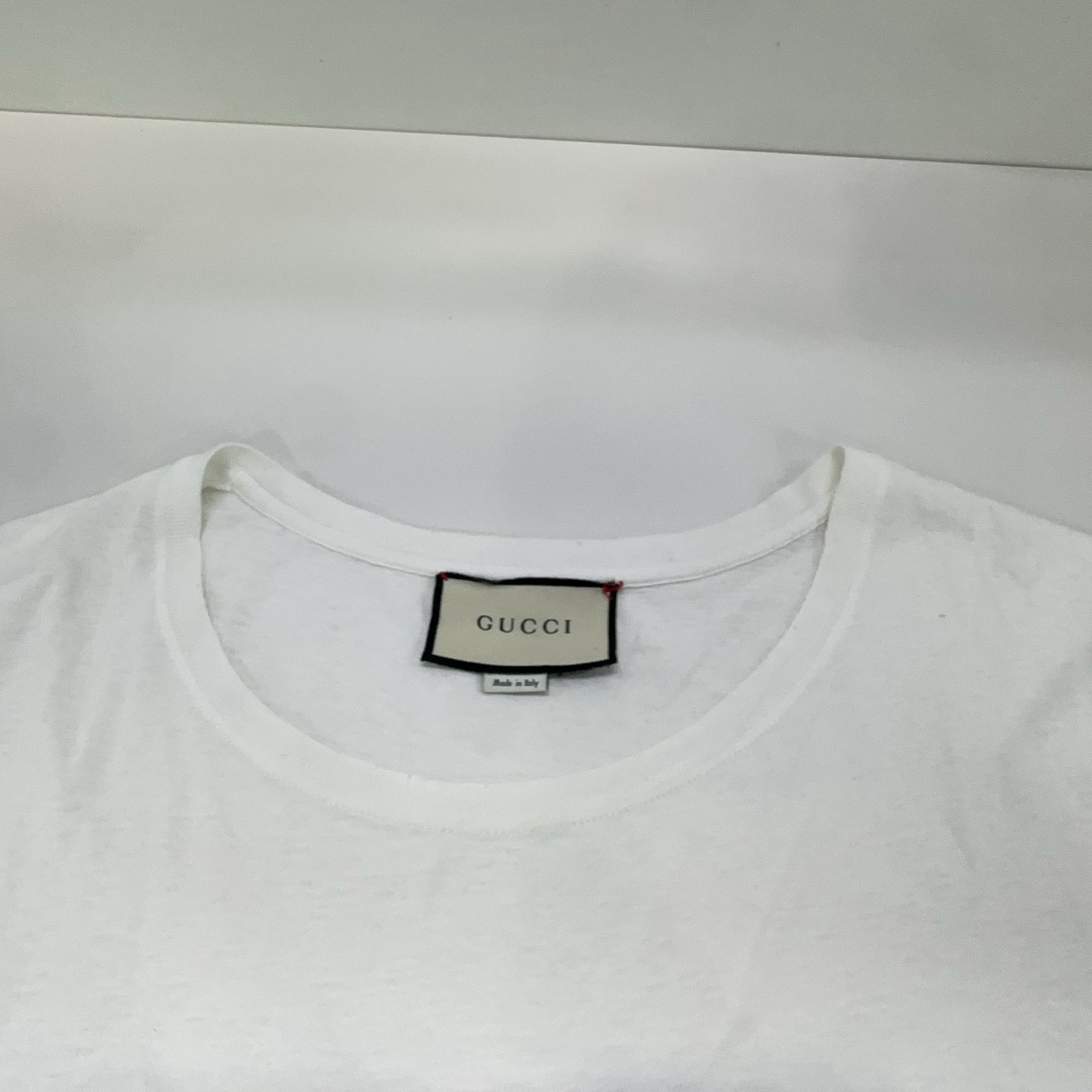 Gucci Gucci Logo Belt Print T-Shirt Size S Size US S / EU 44-46 / 1 - 8 Thumbnail