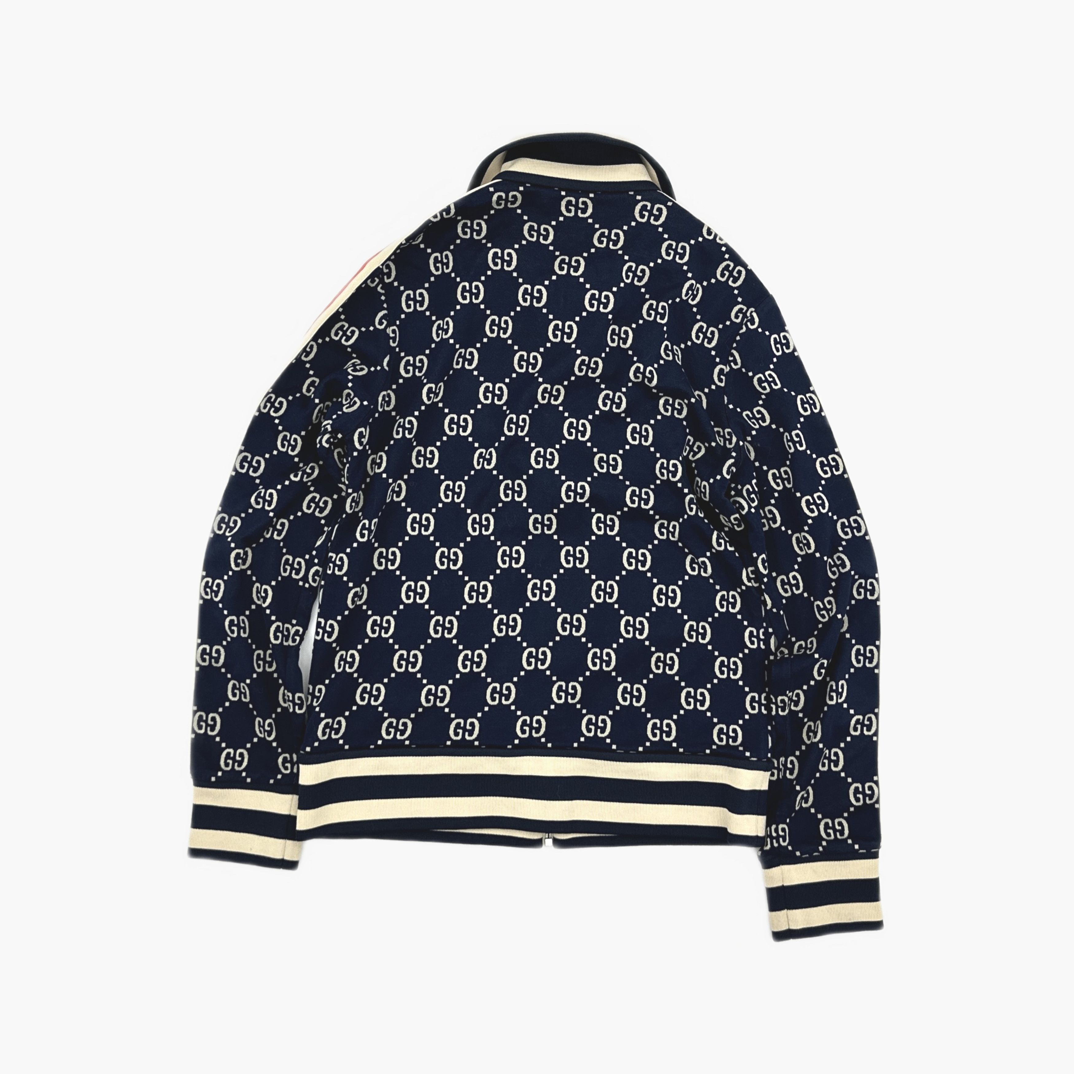 Gucci Gucci GG Jacquard Zip Track Jacket Size L Size US L / EU 52-54 / 3 - 3 Thumbnail
