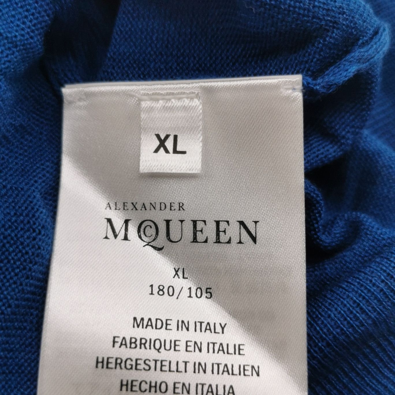 Alexander McQueen Alexander McQueen Men xl Sweaters Knitwear Size US XL / EU 56 / 4 - 5 Thumbnail