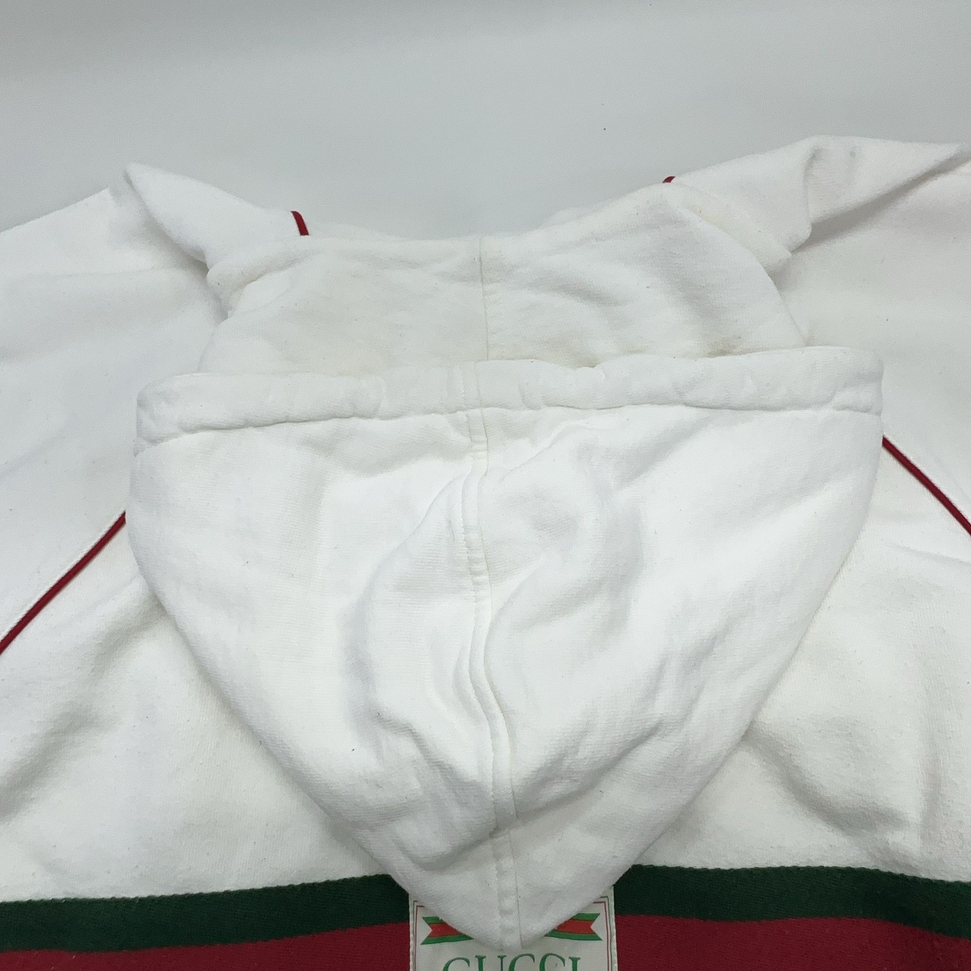 Gucci Gucci Web Stripe Half-Zip Hoodie Size S Size US S / EU 44-46 / 1 - 8 Thumbnail