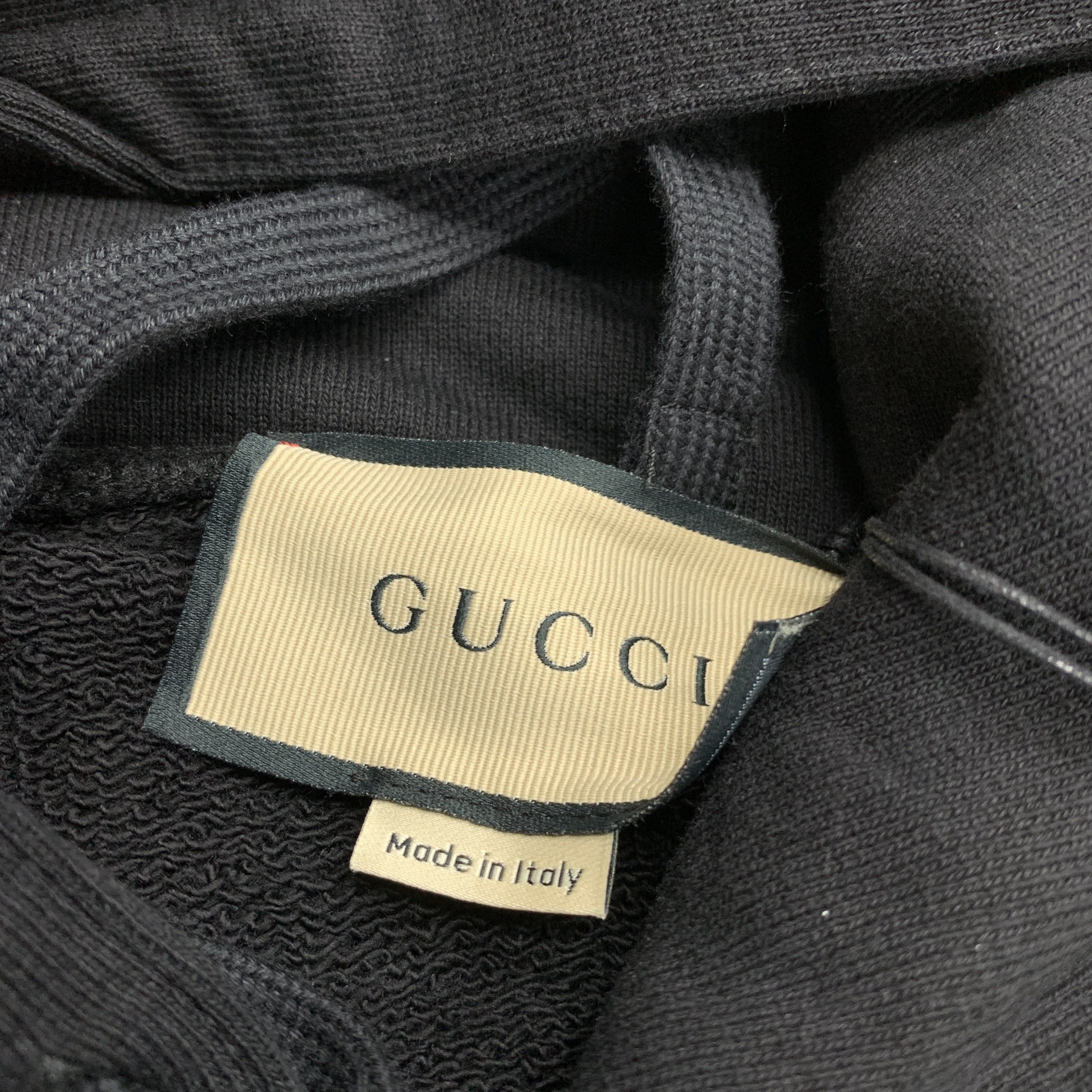 Gucci Gucci Interlocking G Logo Print Hoodie L Size US L / EU 52-54 / 3 - 3 Thumbnail