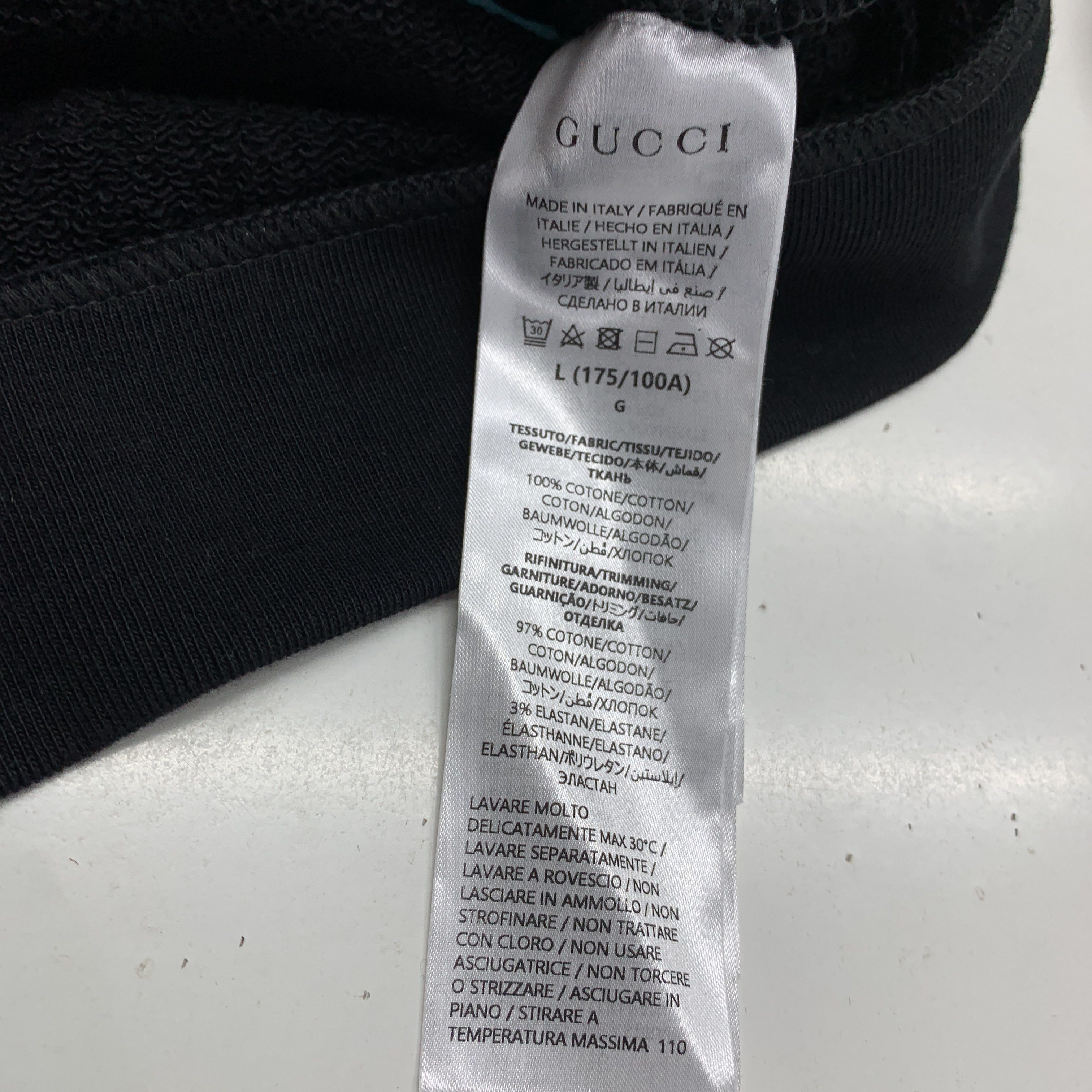 Gucci Gucci Interlocking G Logo Print Hoodie L Size US L / EU 52-54 / 3 - 4 Thumbnail