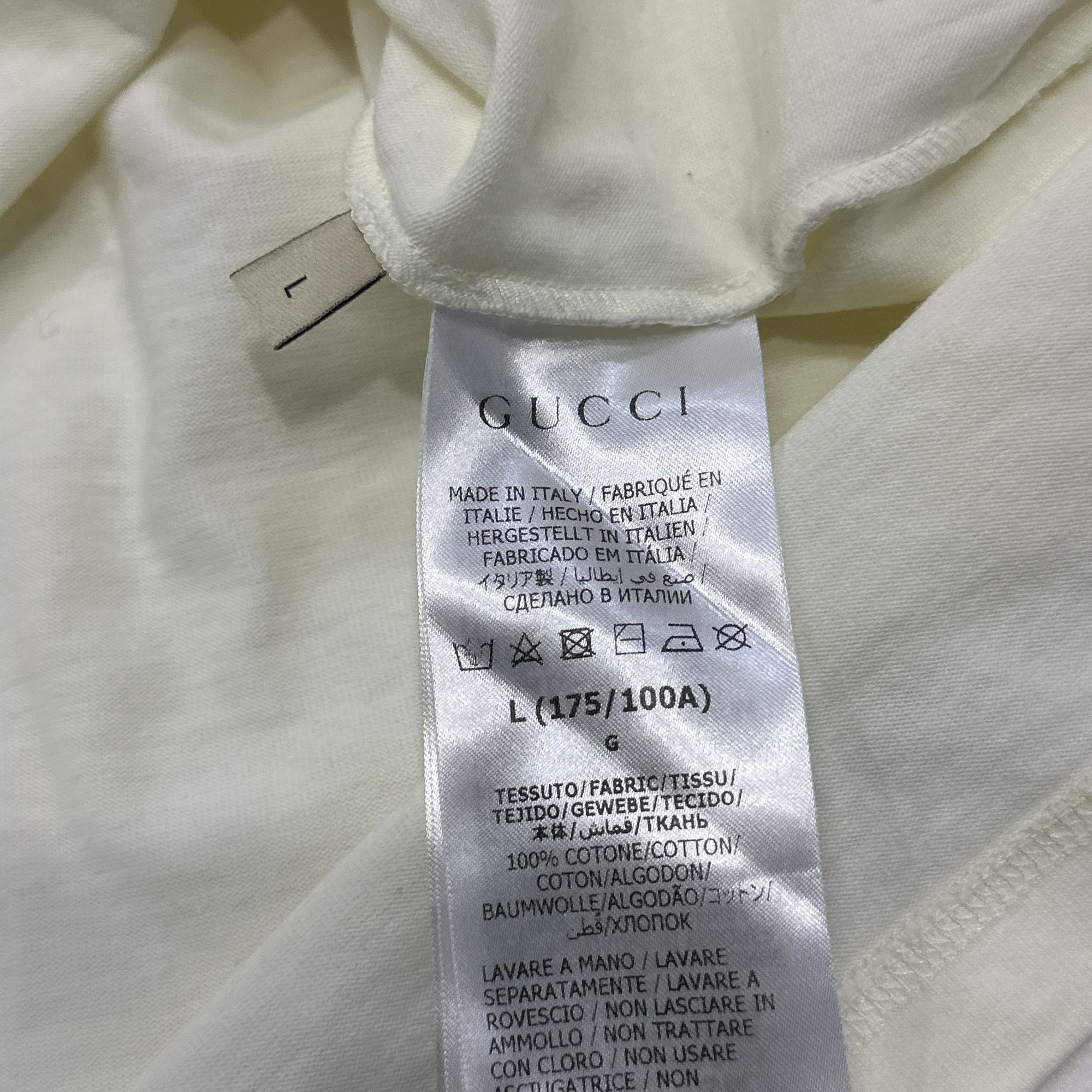 Gucci Gucci Lido Blade Logo T-Shirt L Size US L / EU 52-54 / 3 - 5 Thumbnail