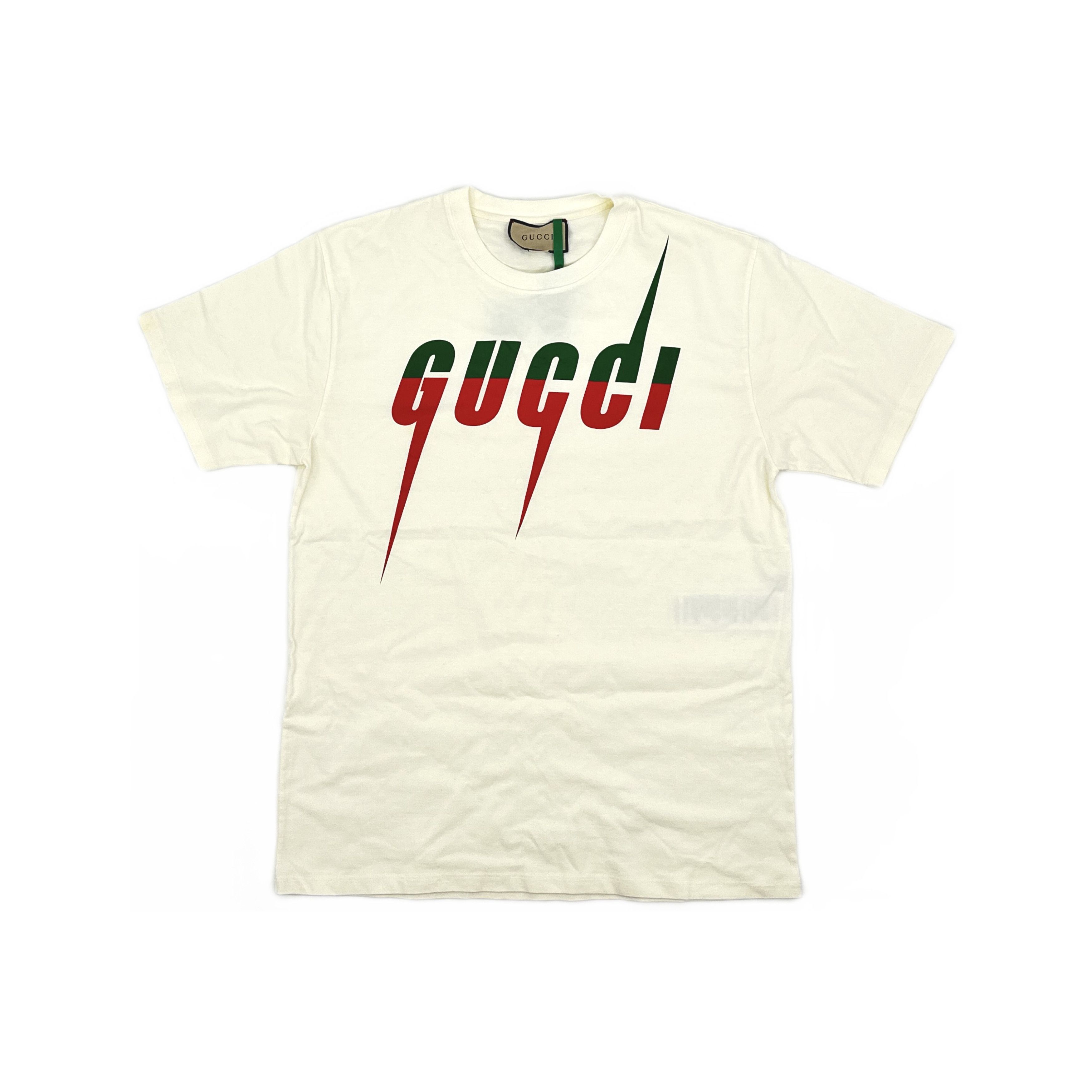 Gucci Gucci Lido Blade Logo T-Shirt L Size US L / EU 52-54 / 3 - 2 Thumbnail