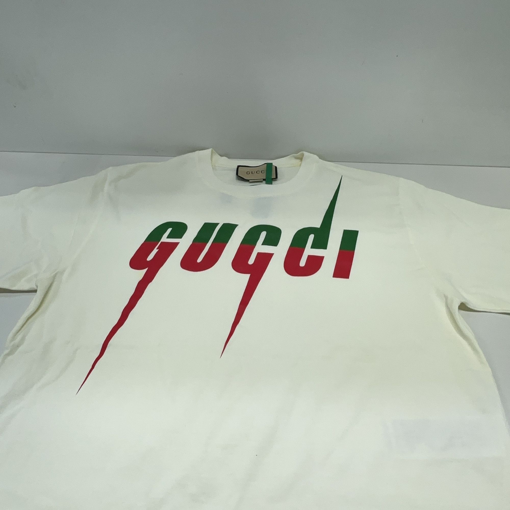 Gucci Gucci Lido Blade Logo T-Shirt L Size US L / EU 52-54 / 3 - 8 Thumbnail