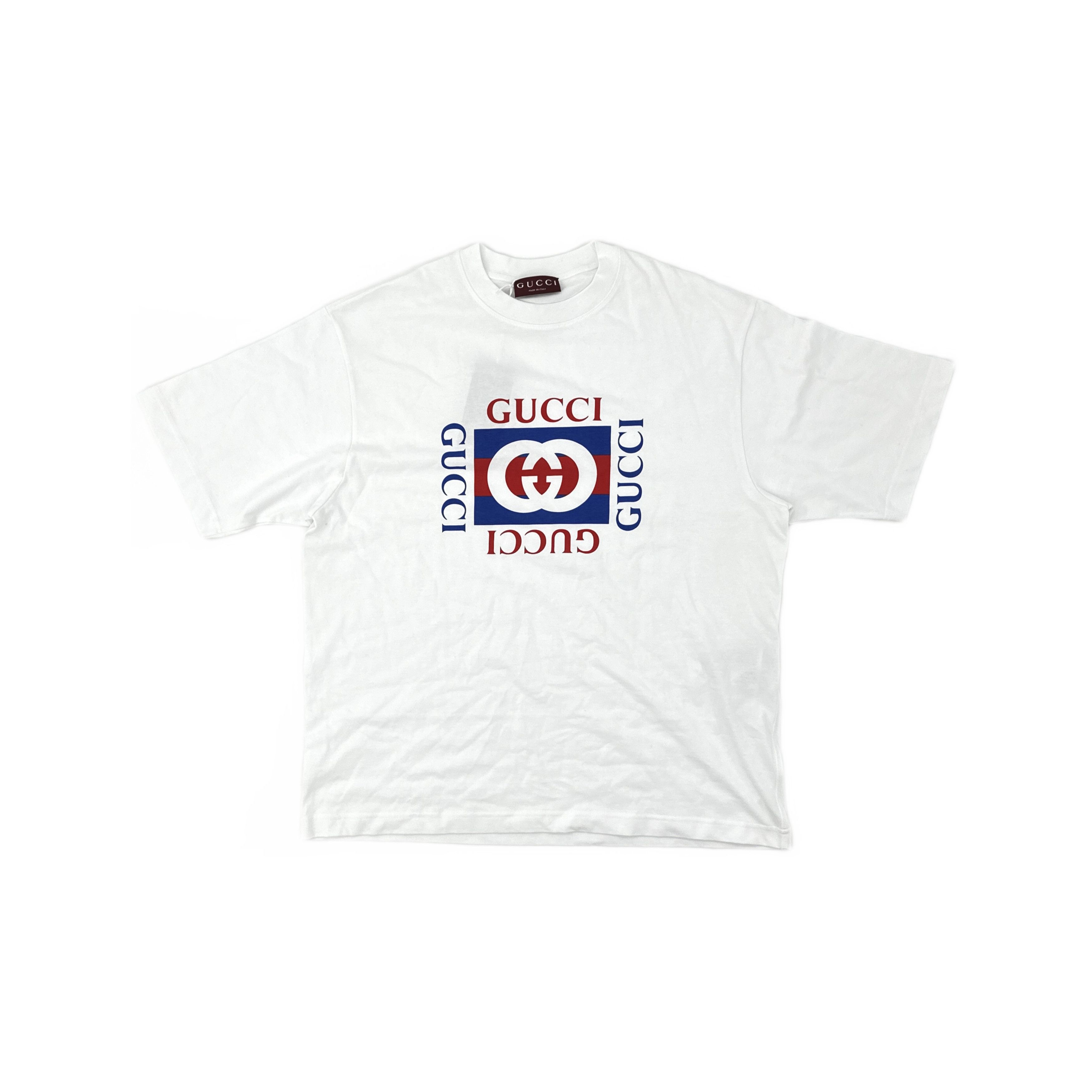 Gucci Gucci Lido Logo Print T-Shirt L Size US L / EU 52-54 / 3 - 2 Thumbnail