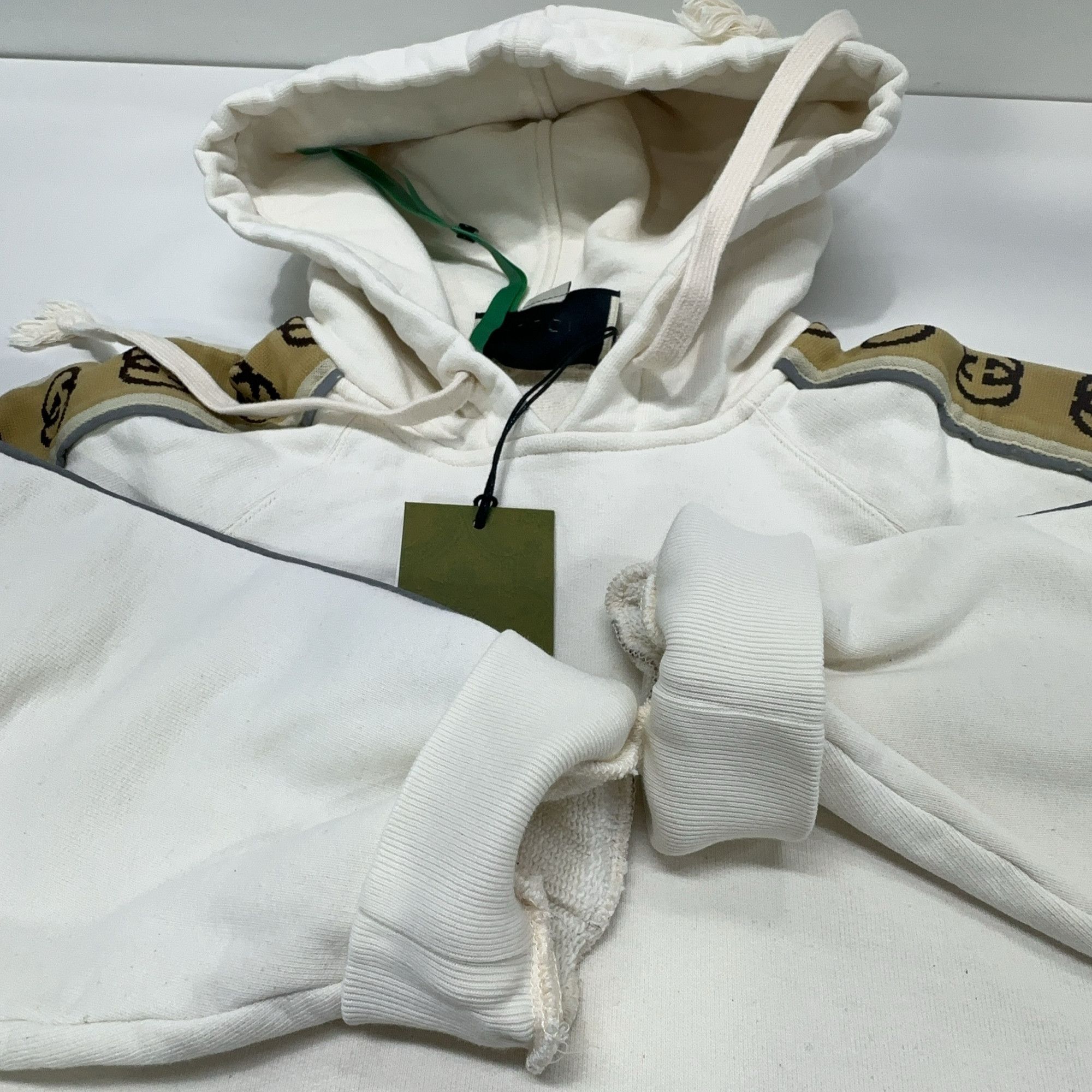 Gucci Gucci Side GG Logo Hoodie XS Size US XS / EU 42 / 0 - 11 Thumbnail