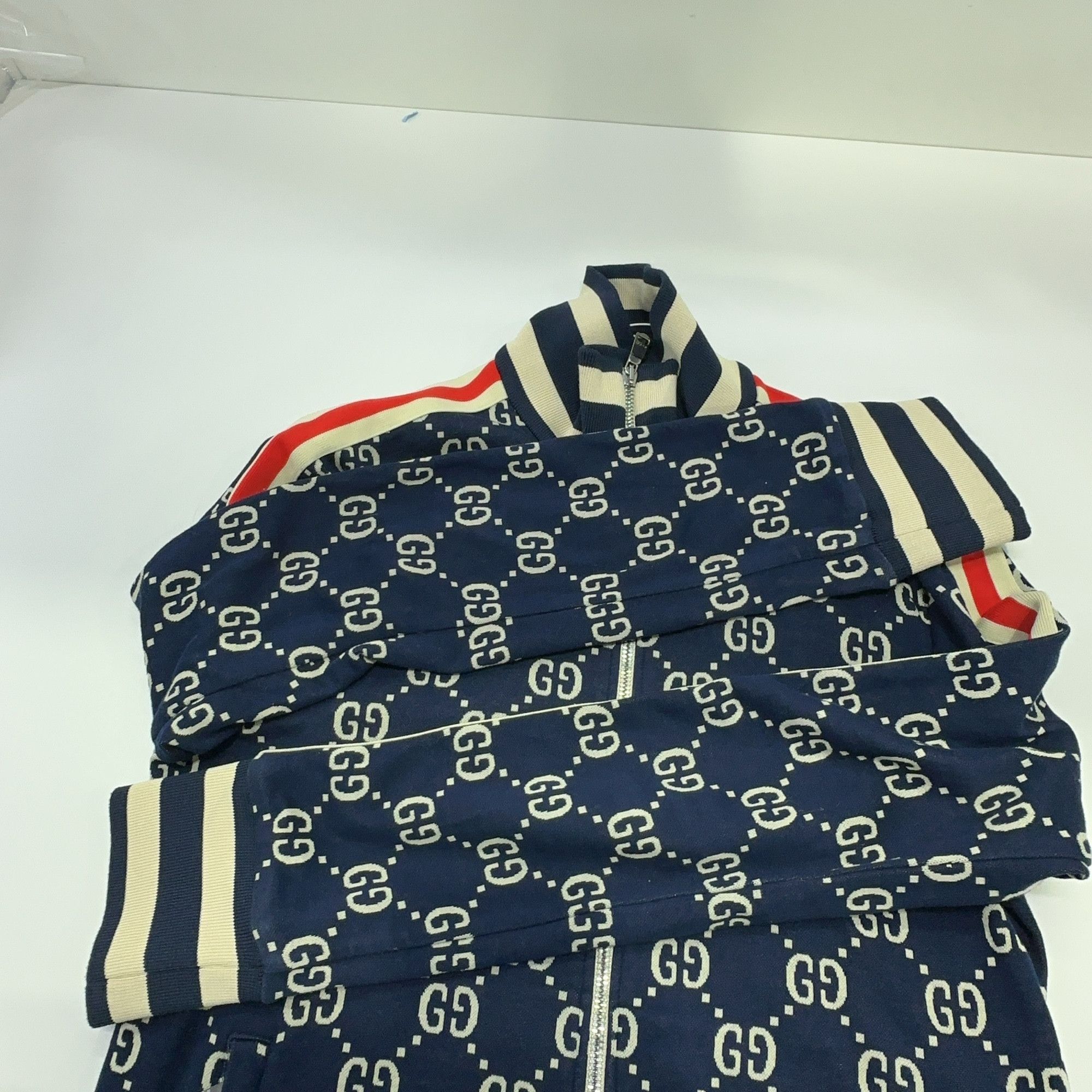 Gucci Gucci GG Monogram Jacquard Track Jacket Size M Size US M / EU 48-50 / 2 - 10 Thumbnail