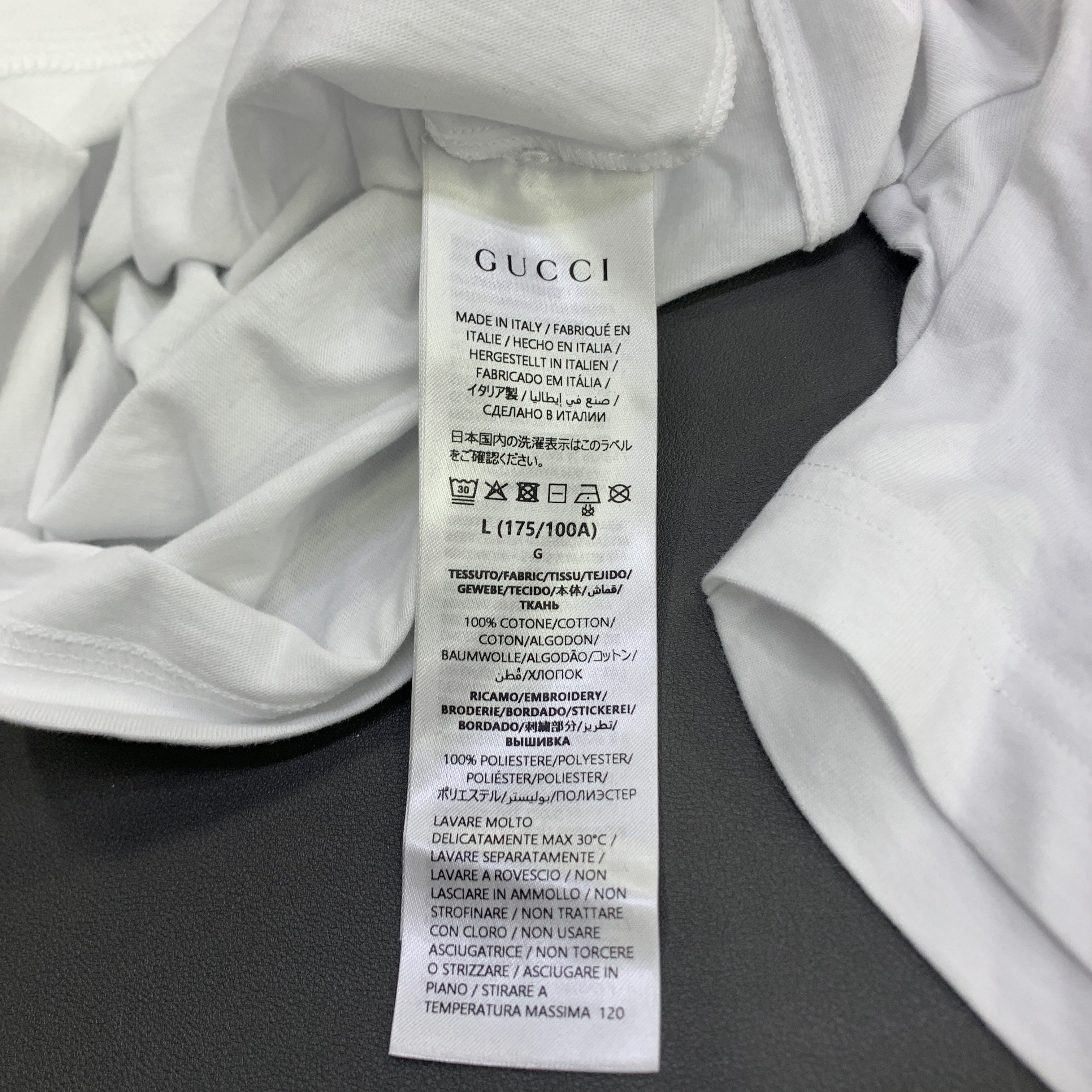 Gucci Gucci Horsebit Web Stripe T-Shirt L Size US L / EU 52-54 / 3 - 3 Thumbnail
