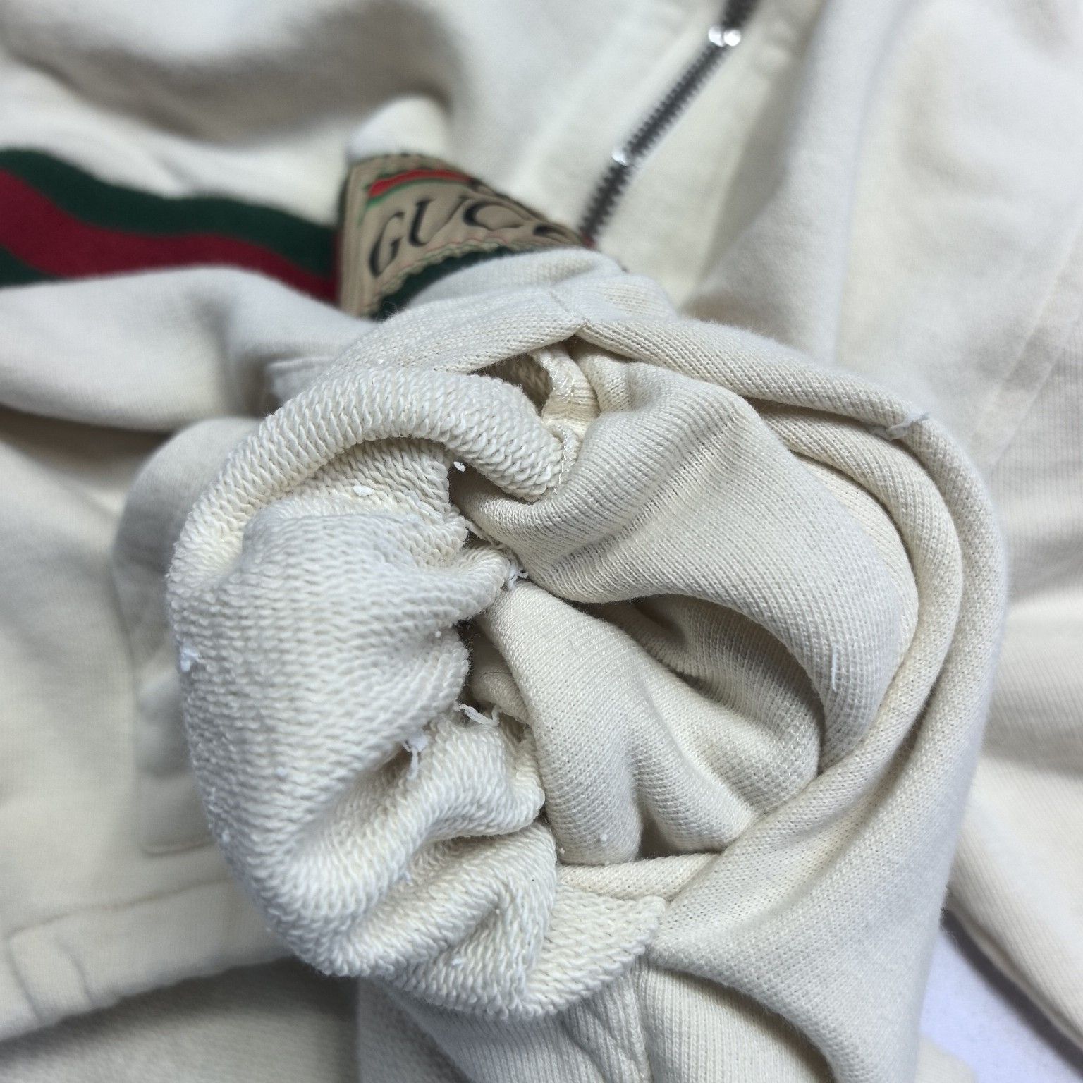 Gucci Gucci 1921 Logo Half-Zip Hoodie Size 10 Size US XXS / EU 40 - 12 Thumbnail