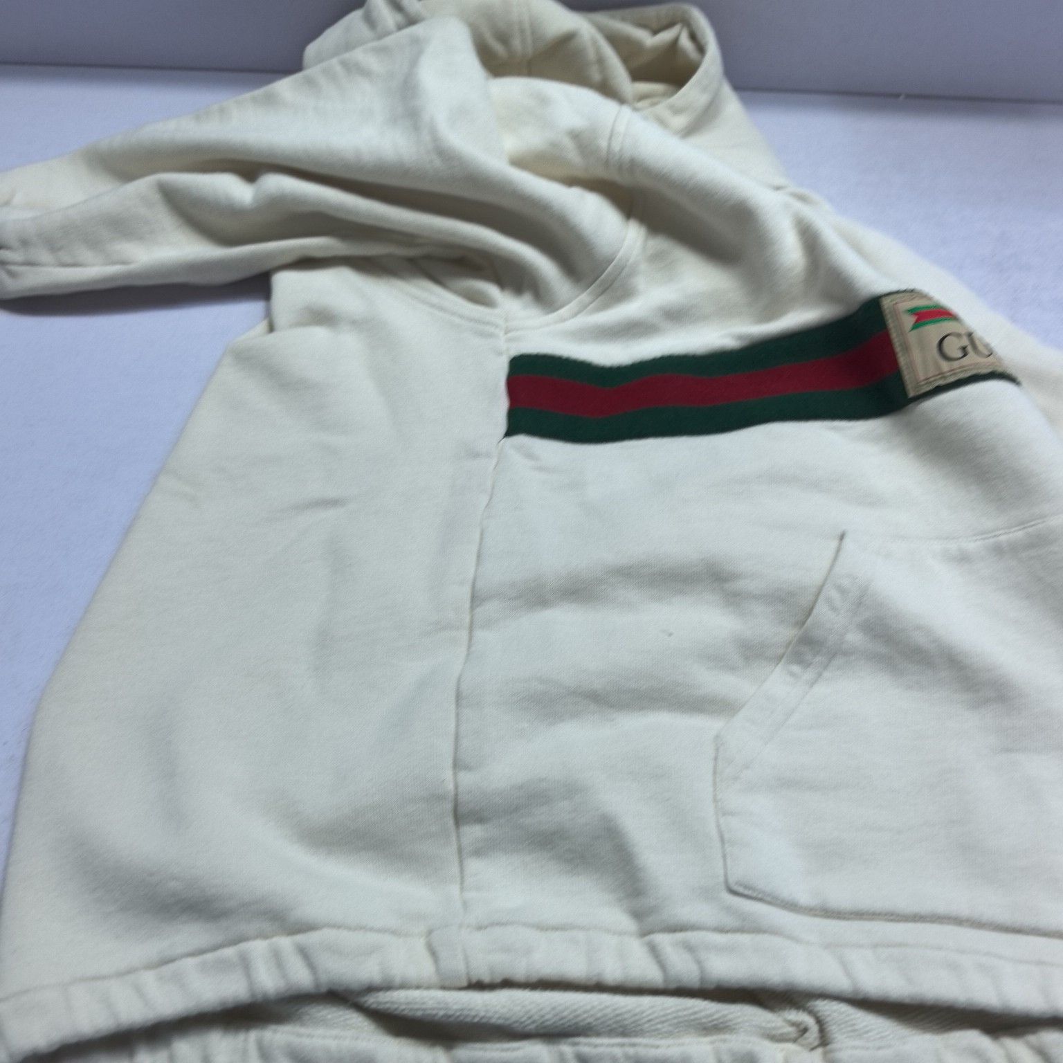 Gucci Gucci 1921 Logo Half-Zip Hoodie Size 10 Size US XXS / EU 40 - 18 Thumbnail
