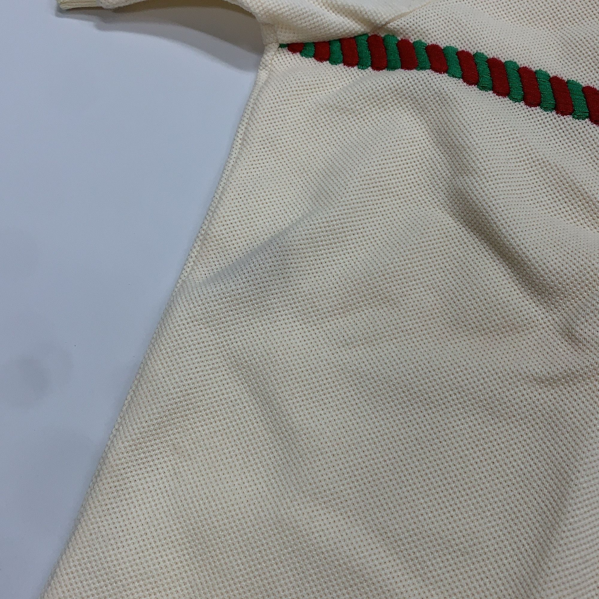 Gucci Gucci Striped Logo Embroidered Polo Shirt S Size US S / EU 44-46 / 1 - 6 Thumbnail