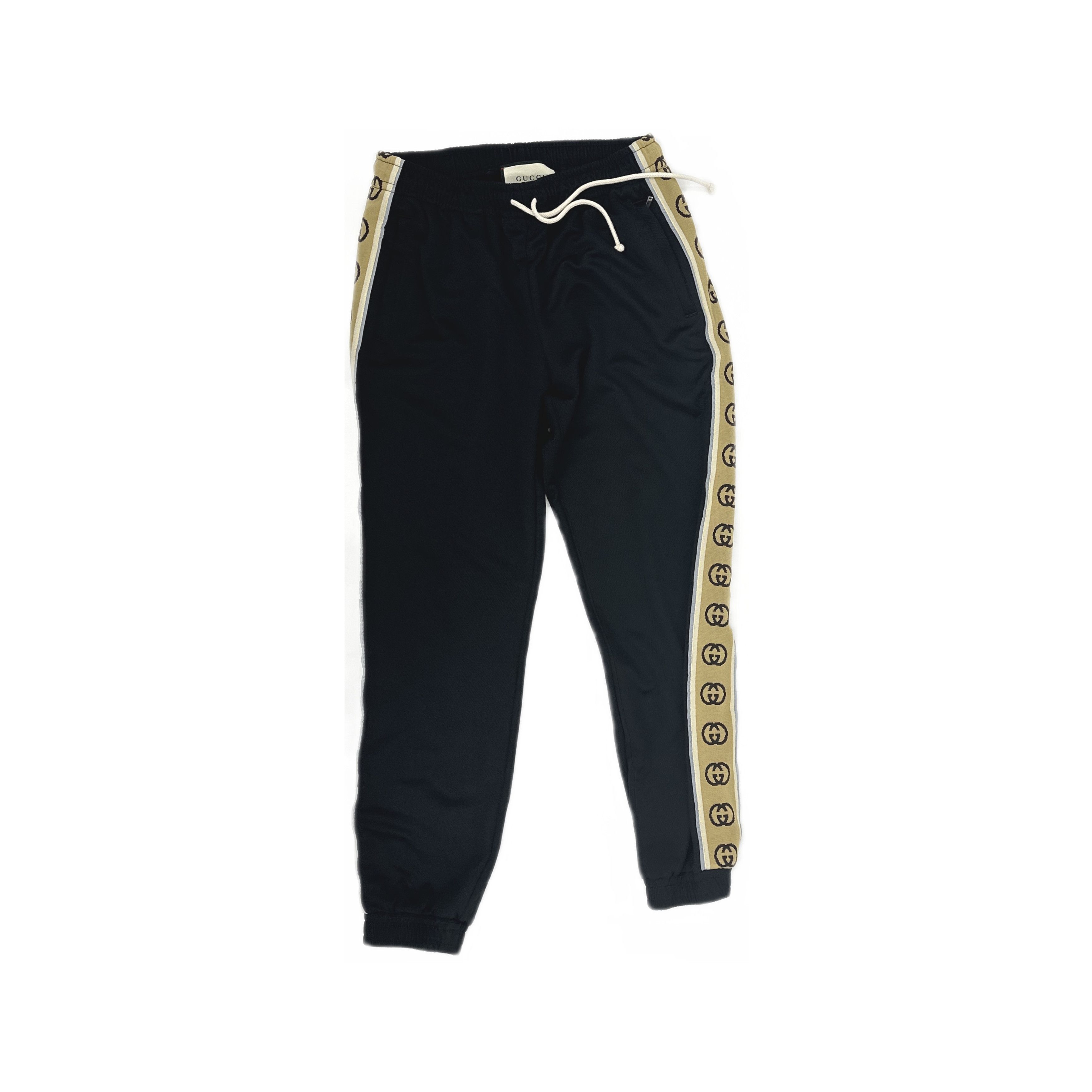 Gucci Gucci Side Stripe Logo Sweatpants Size 32 Size US 32 / EU 48 - 2 Thumbnail