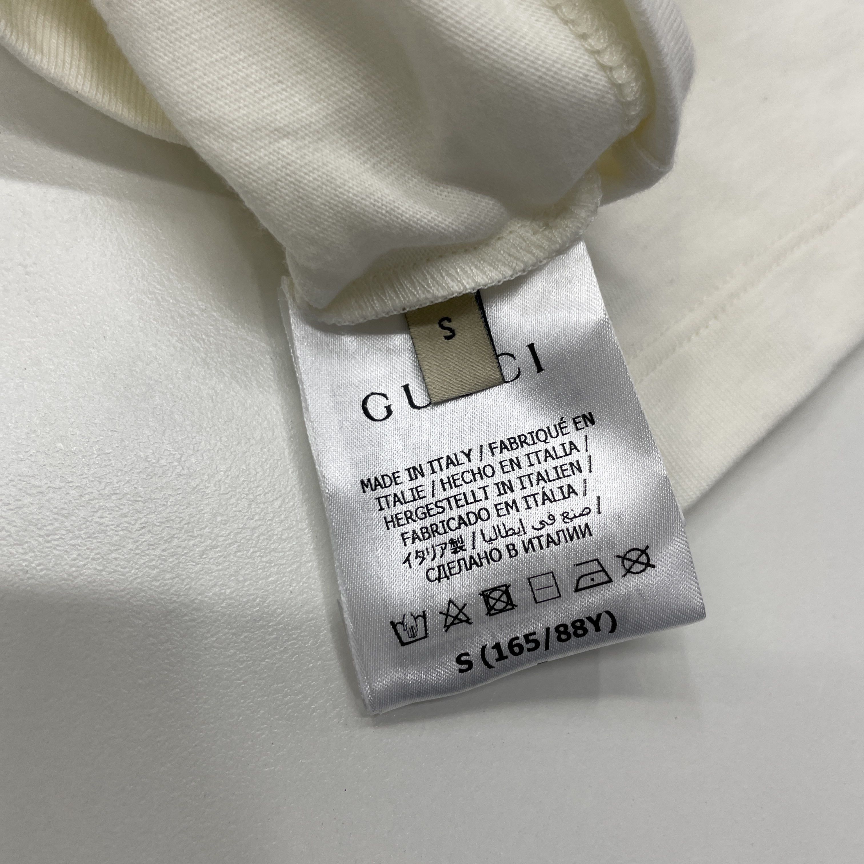 Gucci Gucci Bear Print Logo T-Shirt S Size S / US 4 / IT 40 - 5 Thumbnail