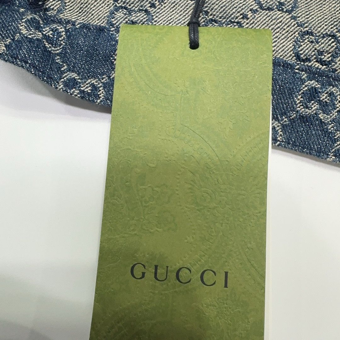 Gucci Gucci Logo Pattern Denim Shorts IT 40 Size 27" / US 4 / IT 40 - 4 Thumbnail