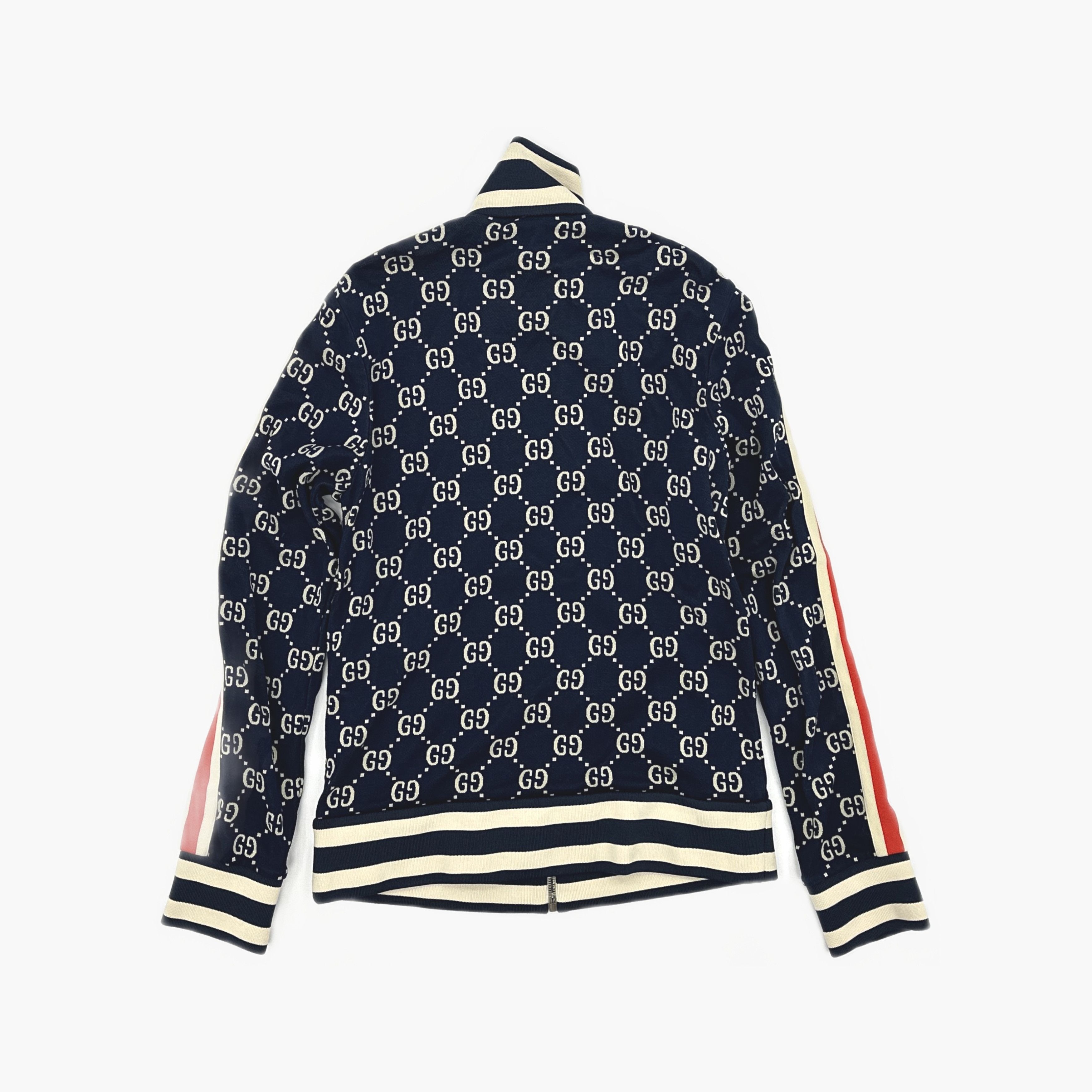 Gucci Gucci GG Monogram Cotton Zip-Up Jacket Size L Size US L / EU 52-54 / 3 - 2 Thumbnail