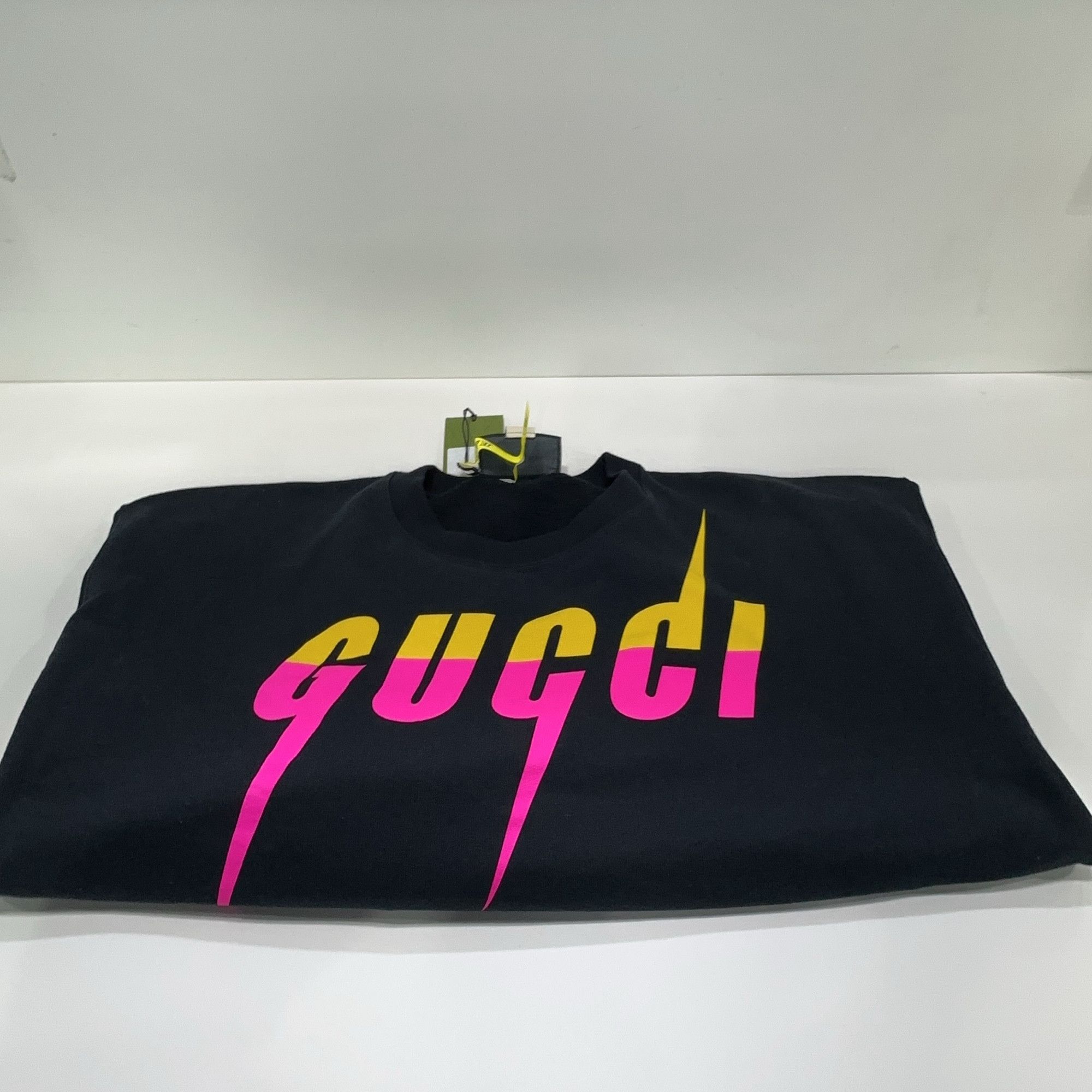 Gucci Gucci FW23 Logo Print Crewneck Sweatshirt Black L Size US L / EU 52-54 / 3 - 9 Thumbnail