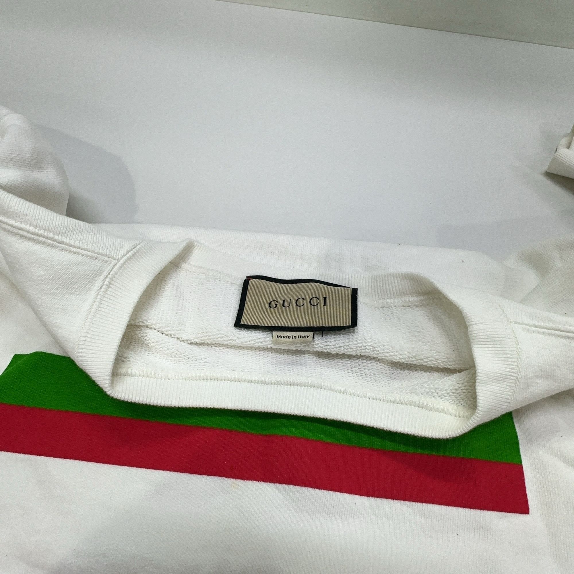 Gucci Gucci Original Logo Print Sweatshirt XS Size US XS / EU 42 / 0 - 8 Thumbnail