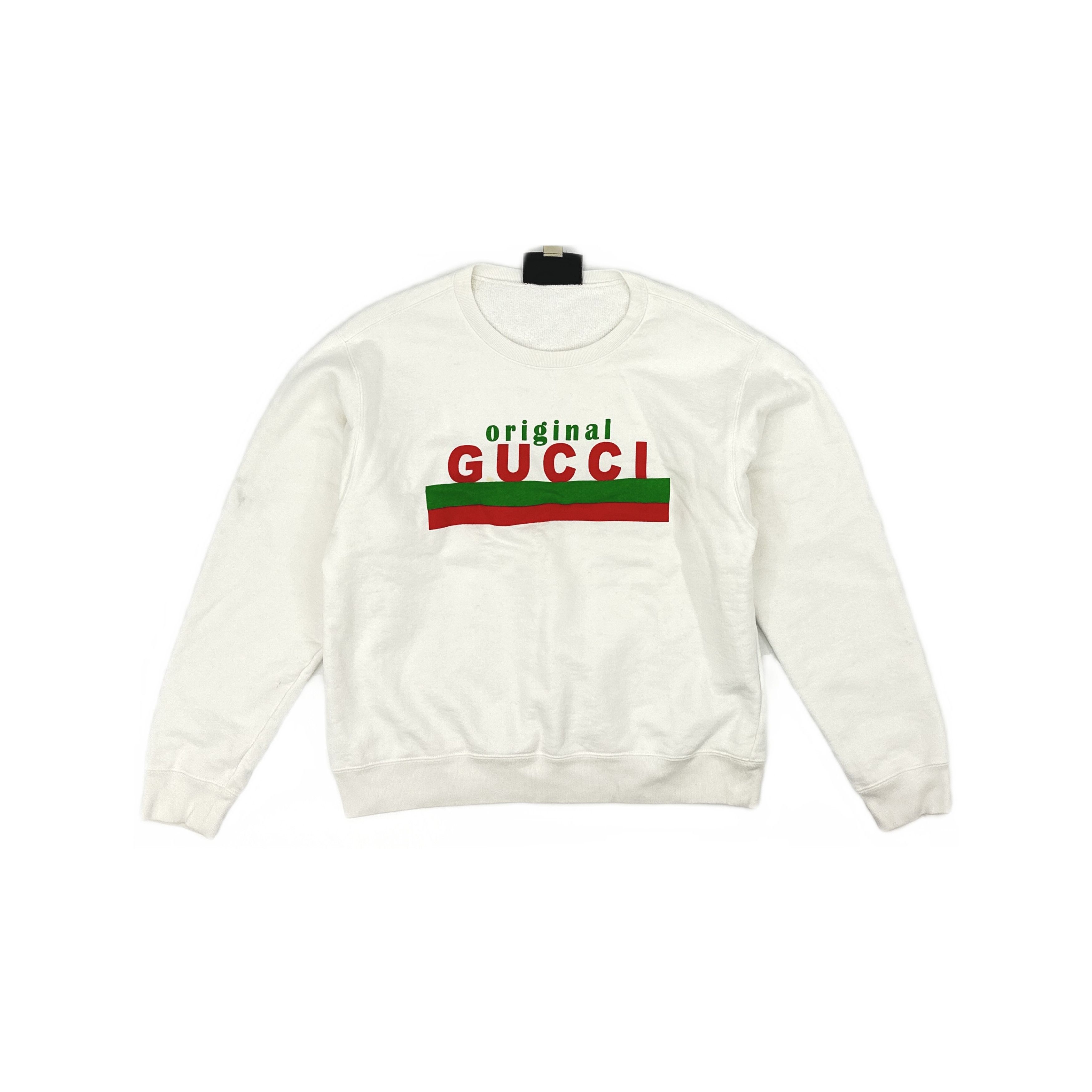 Gucci Gucci Original Logo Print Sweatshirt XS Size US XS / EU 42 / 0 - 2 Thumbnail