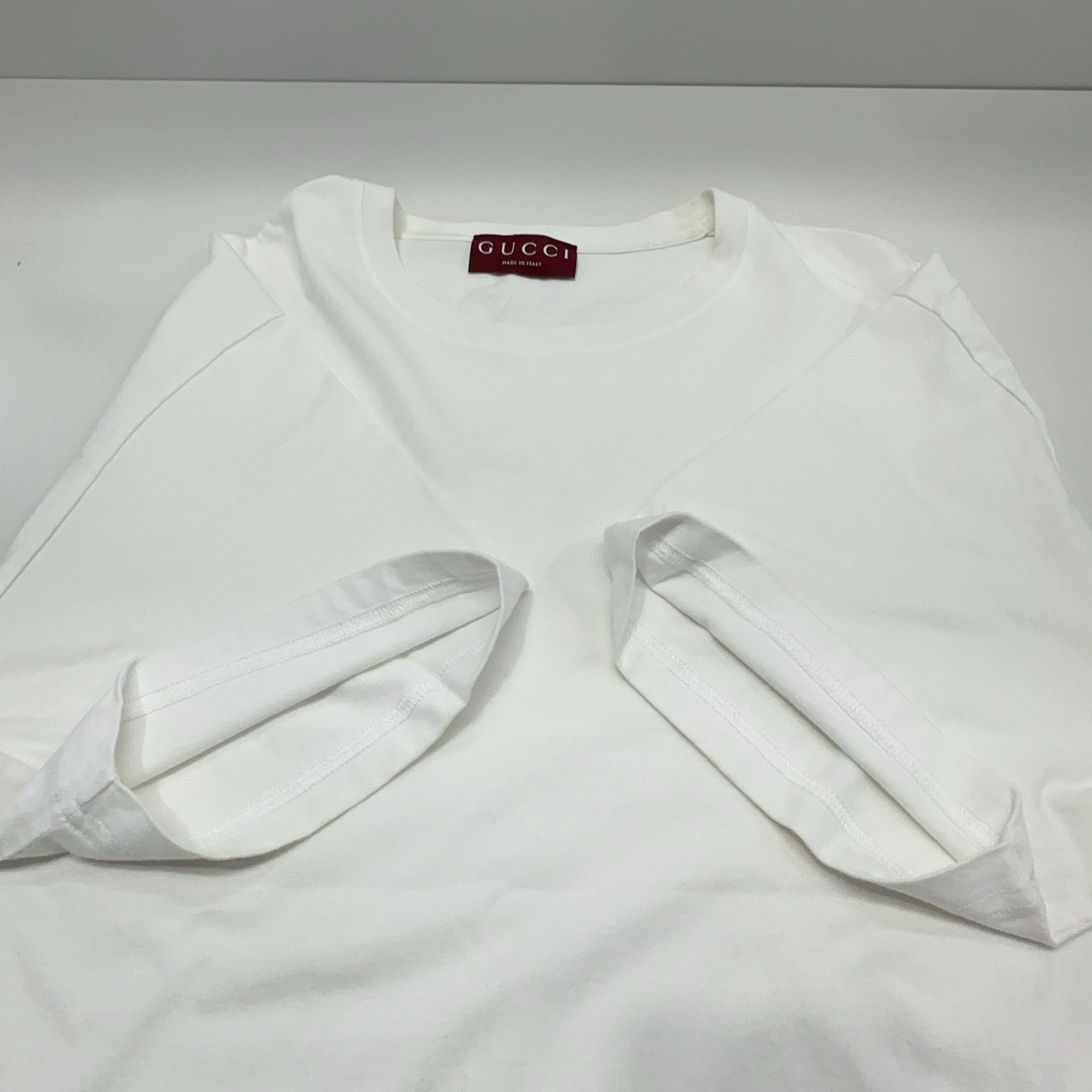 Gucci Gucci Logo Print Cotton T-Shirt XXXL Size US XXL / EU 58 / 5 - 18 Thumbnail