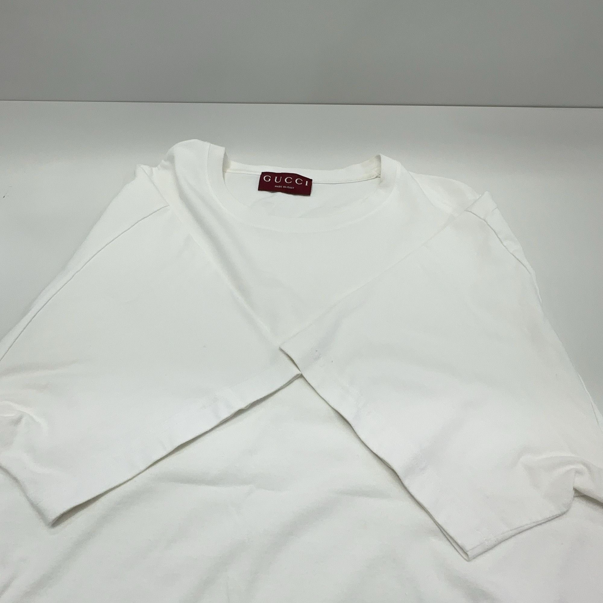 Gucci Gucci Logo Print Cotton T-Shirt XXXL Size US XXL / EU 58 / 5 - 17 Thumbnail