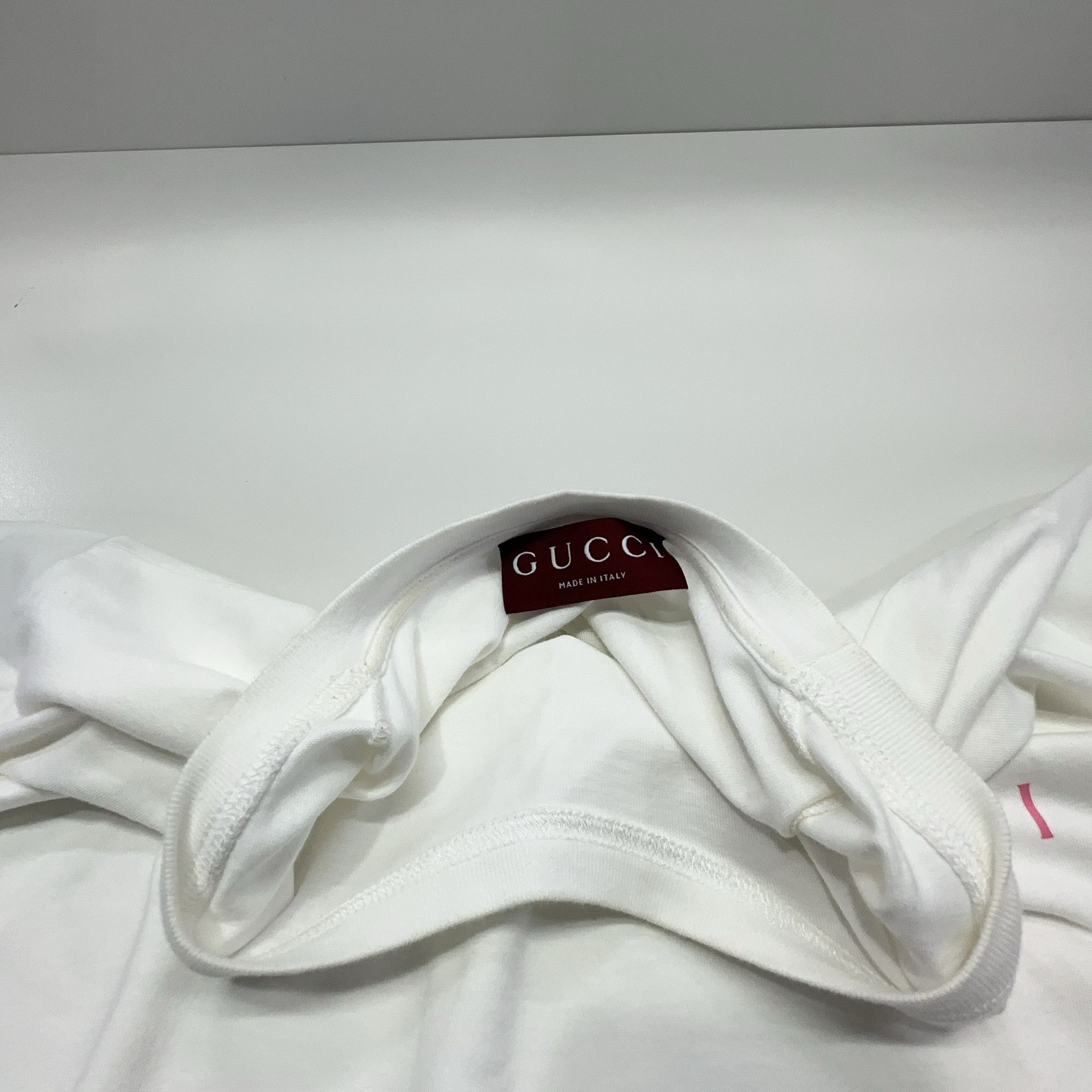 Gucci Gucci Logo Print Cotton T-Shirt XXXL Size US XXL / EU 58 / 5 - 13 Thumbnail