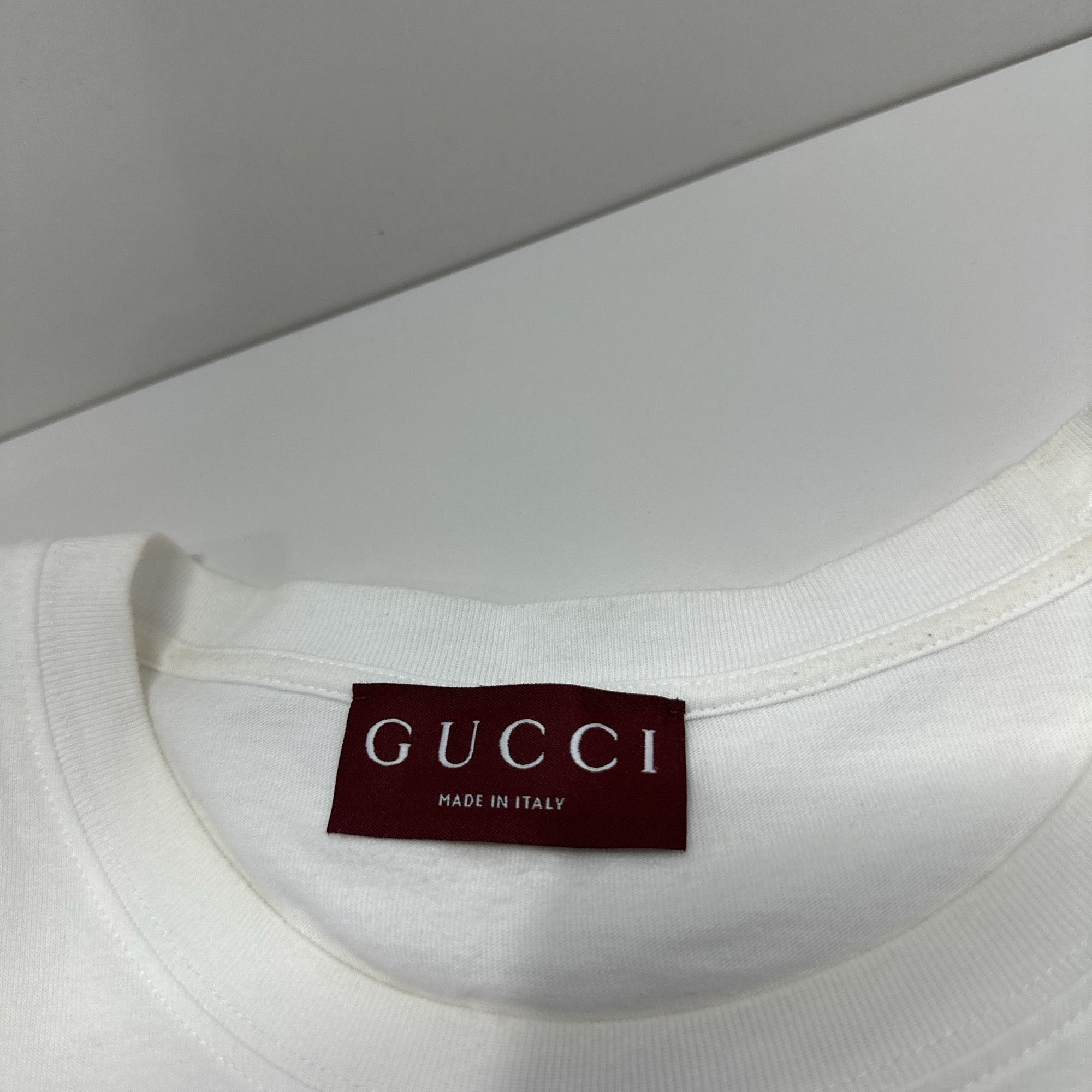 Gucci Gucci Logo Print Cotton T-Shirt XXXL Size US XXL / EU 58 / 5 - 9 Thumbnail