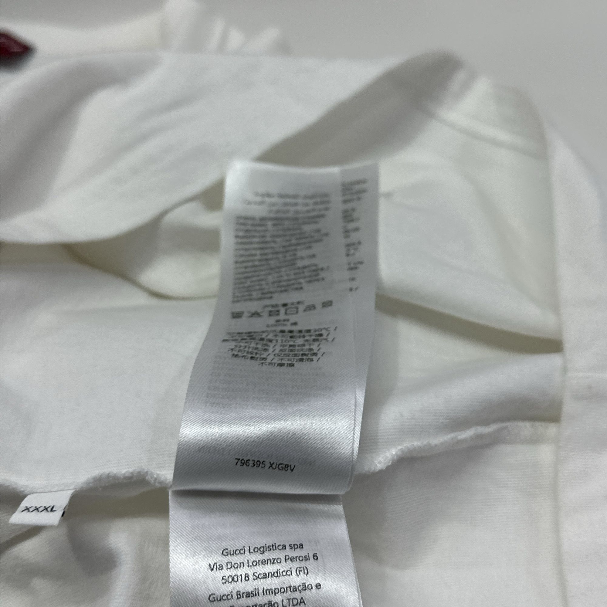 Gucci Gucci Logo Print Cotton T-Shirt XXXL Size US XXL / EU 58 / 5 - 8 Thumbnail
