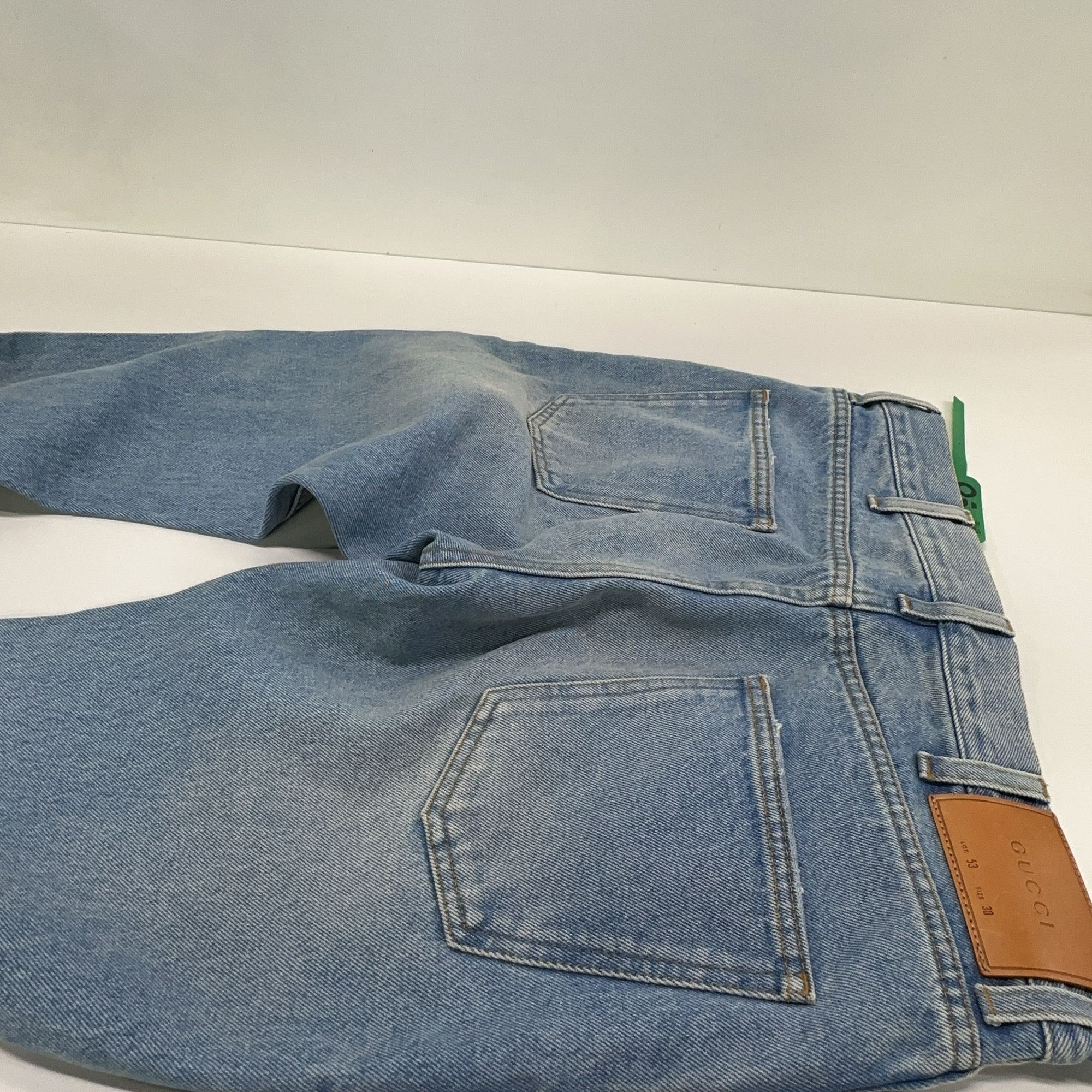 Gucci Gucci Web Stripe Cuff Jeans 30 Size US 30 / EU 46 - 12 Thumbnail
