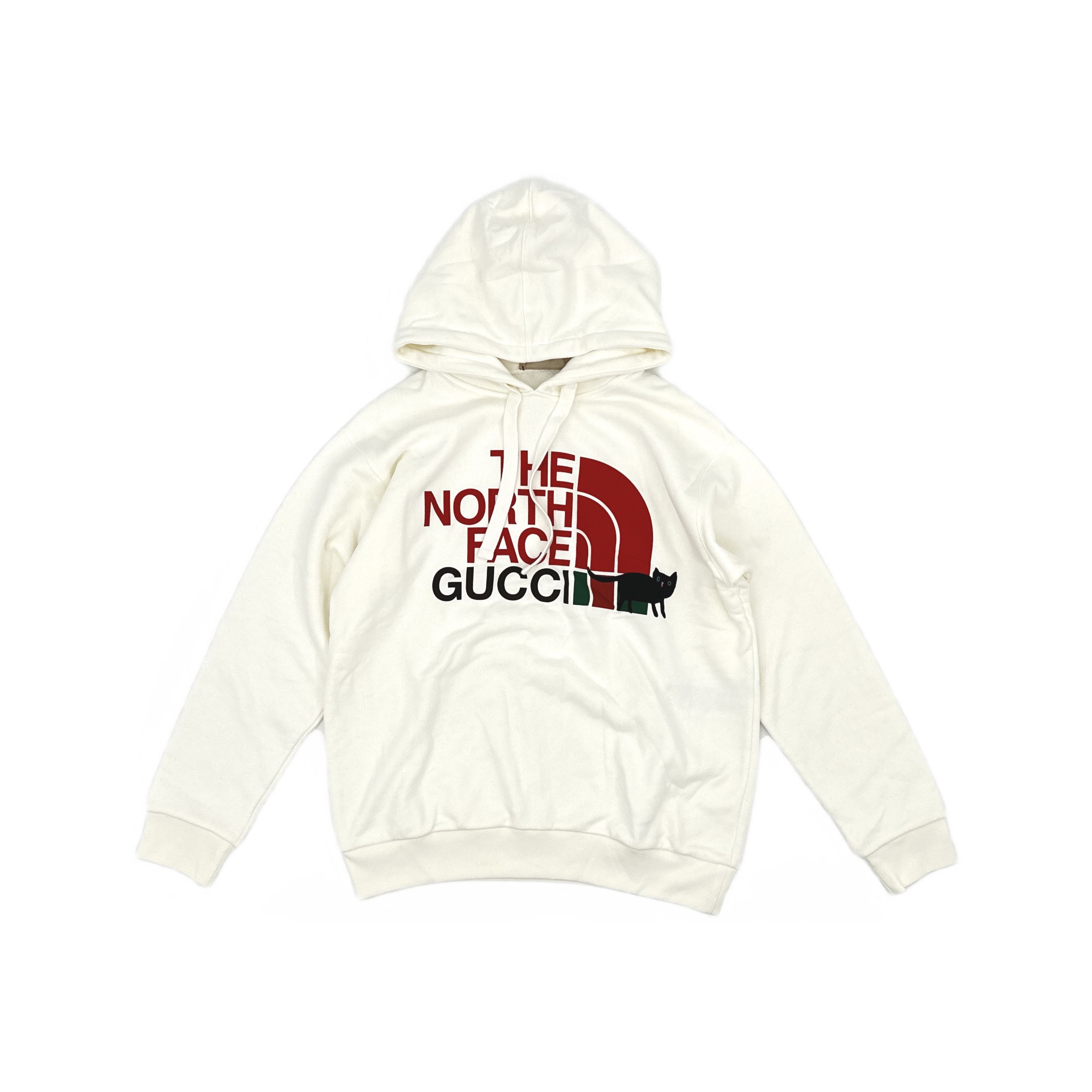 Gucci × The North Face Gucci x The North Face Logo Hoodie S Size S / US 4 / IT 40 - 2 Thumbnail