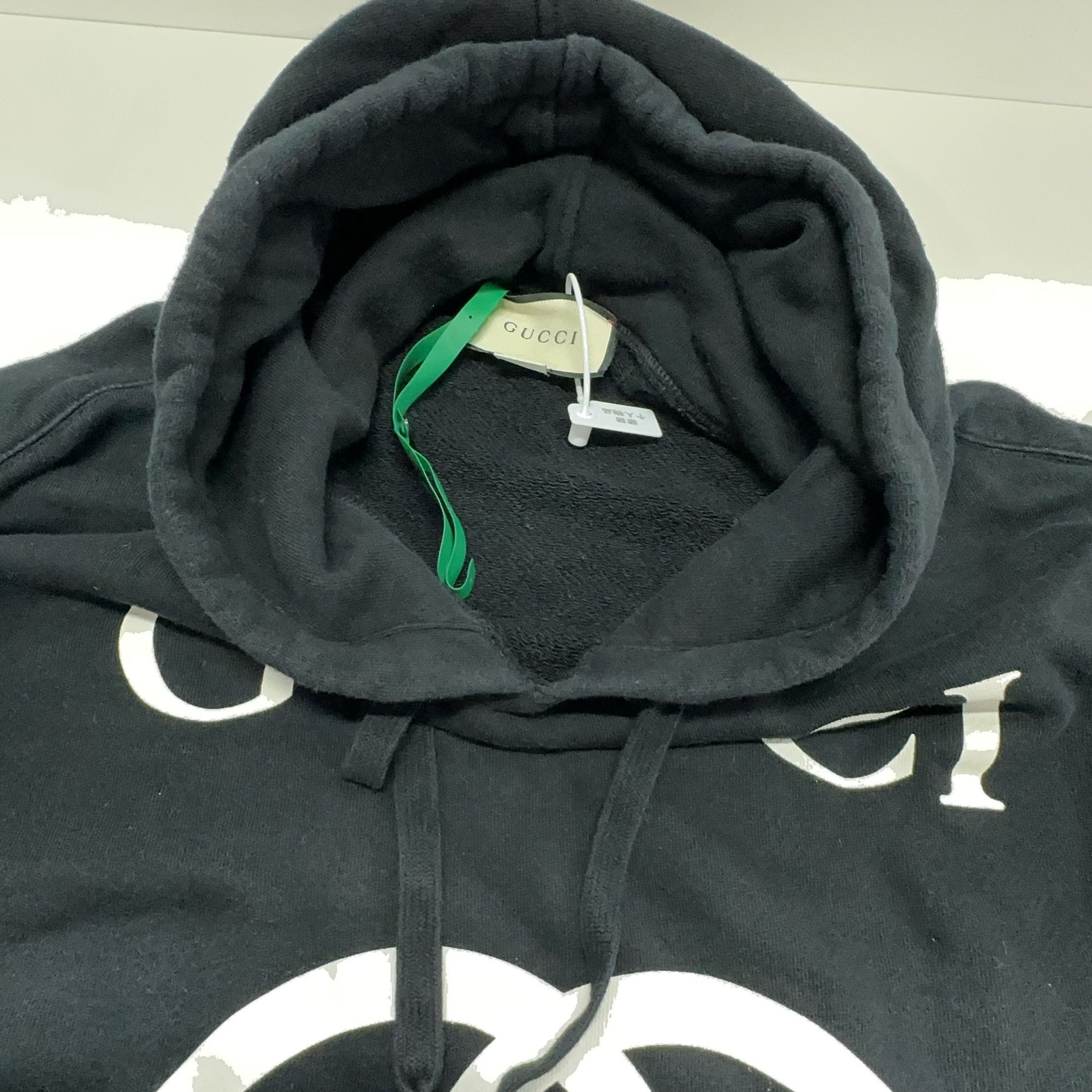 Gucci Gucci Interlocking G Logo Hoodie Black XL Size US XL / EU 56 / 4 - 9 Thumbnail