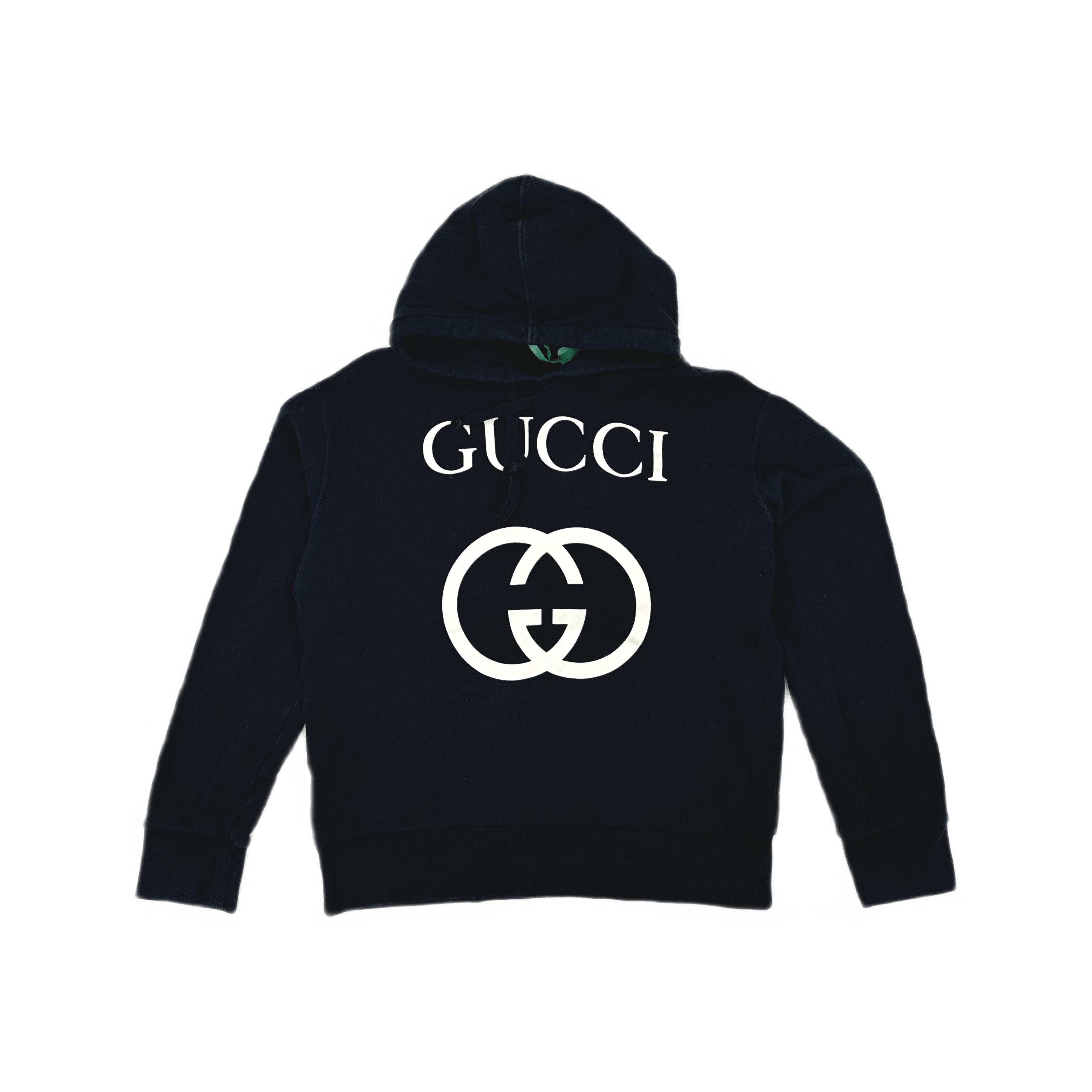 Gucci Gucci Interlocking G Logo Hoodie Black XL Size US XL / EU 56 / 4 - 2 Thumbnail