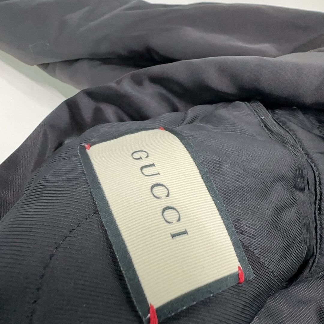 Gucci Gucci Band Logo Bomber Jacket 46 Size US S / EU 44-46 / 1 - 7 Thumbnail