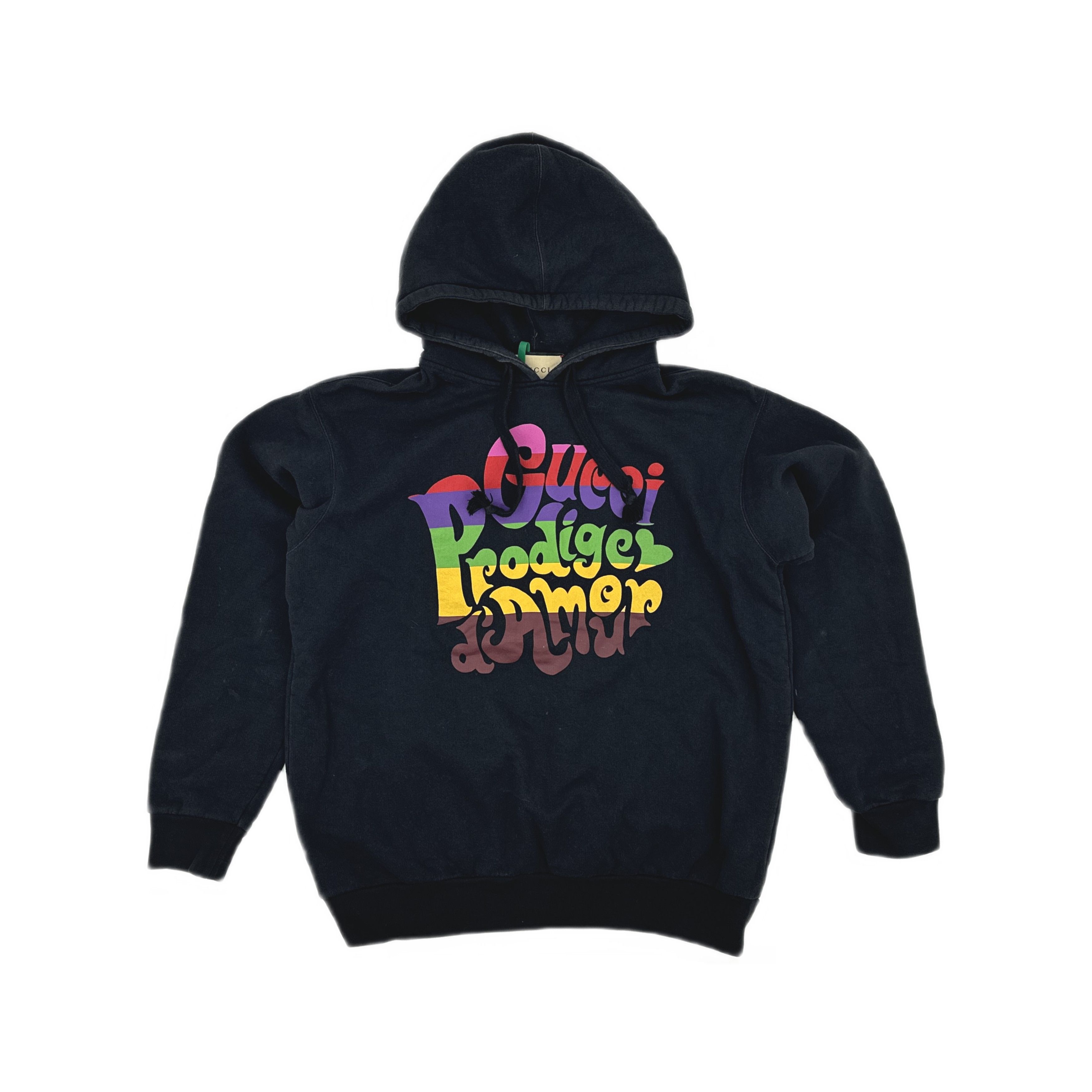 Gucci Gucci Prodige d Amour Print Hoodie M Size US M / EU 48-50 / 2 - 2 Thumbnail